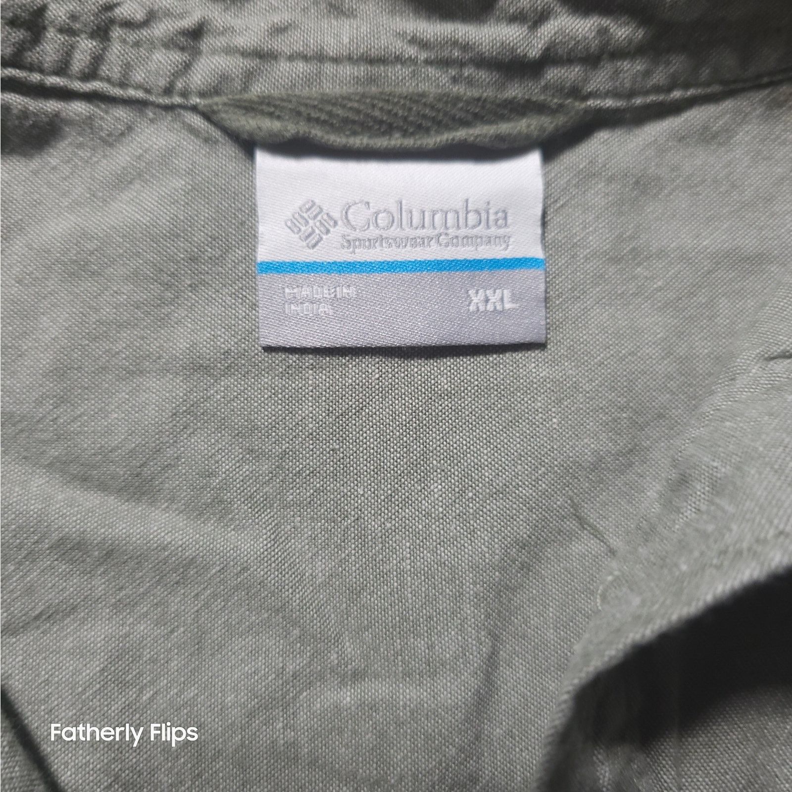 Columbia Columbia PFG 4XL Green Fishing Shirt SS Omni-Shade Vented Size US XXL / EU 58 / 5 - 3 Thumbnail