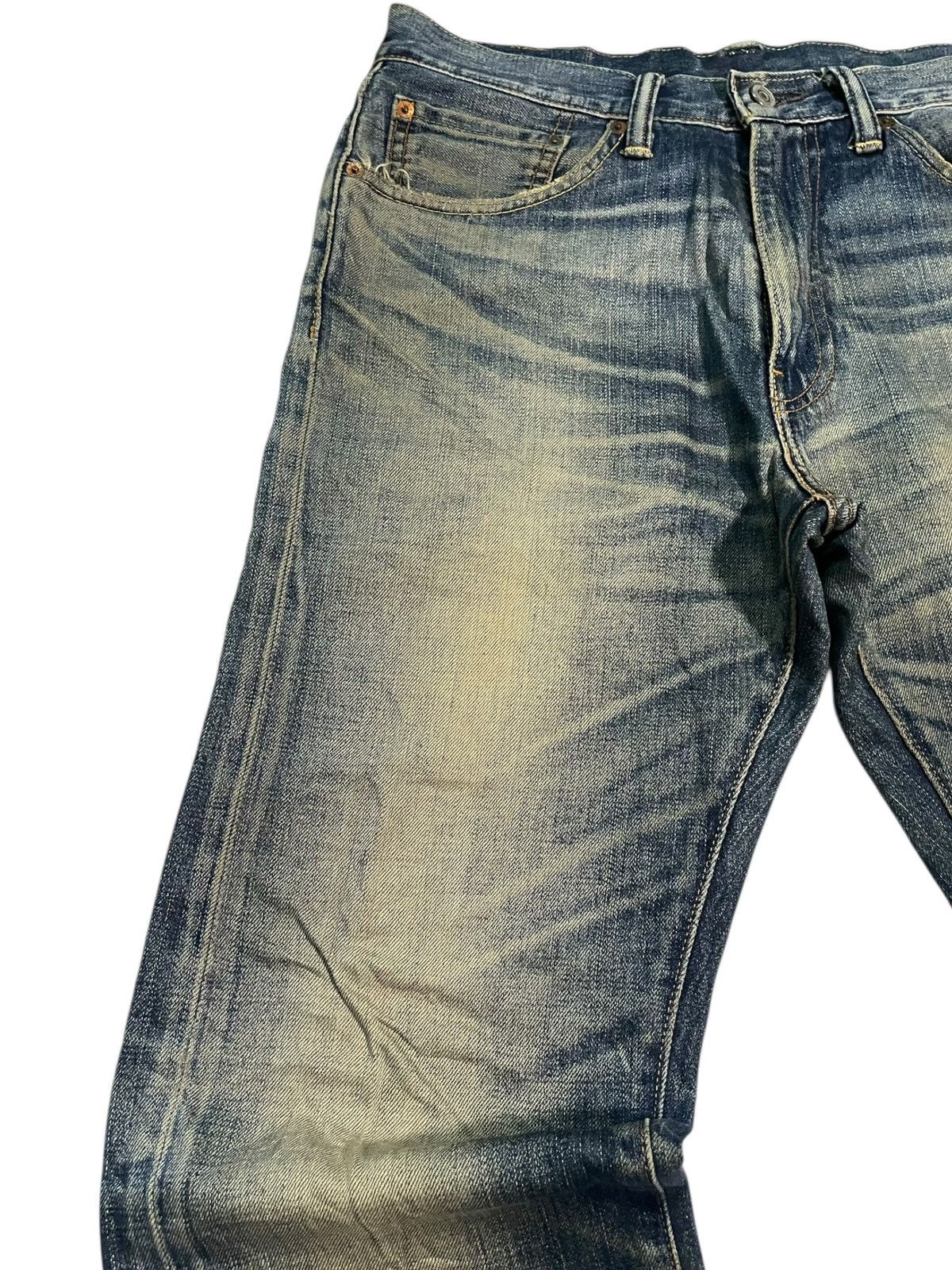 Levi's Vintage Levi’s 505 Jeans Distressed Straight Denim size 34 Size US 34 / EU 50 - 4 Thumbnail