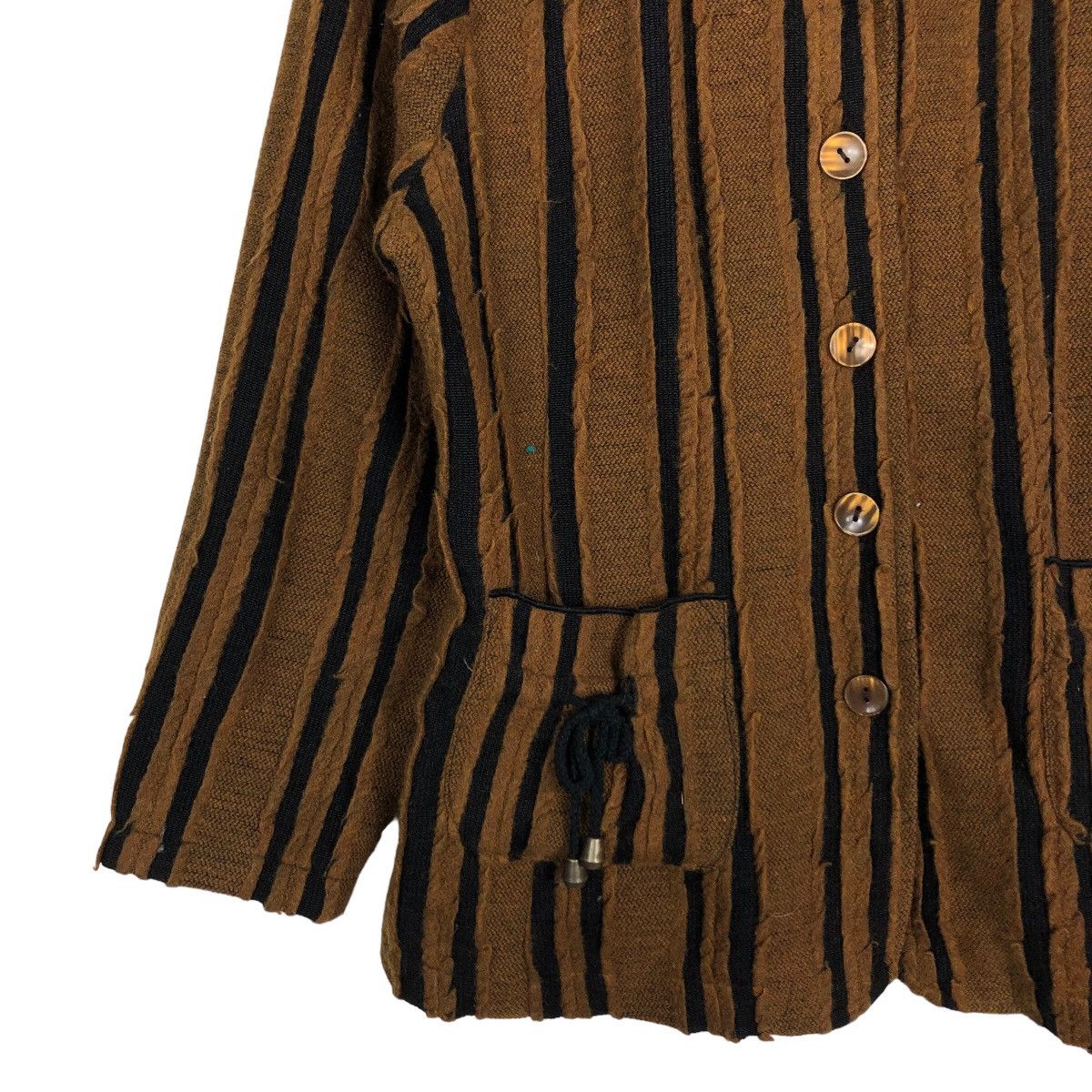 Japanese Brand 🔥Vintage Pleated Button Jacket Japan Inspire Issey Miyake Size US M / EU 48-50 / 2 - 4 Thumbnail