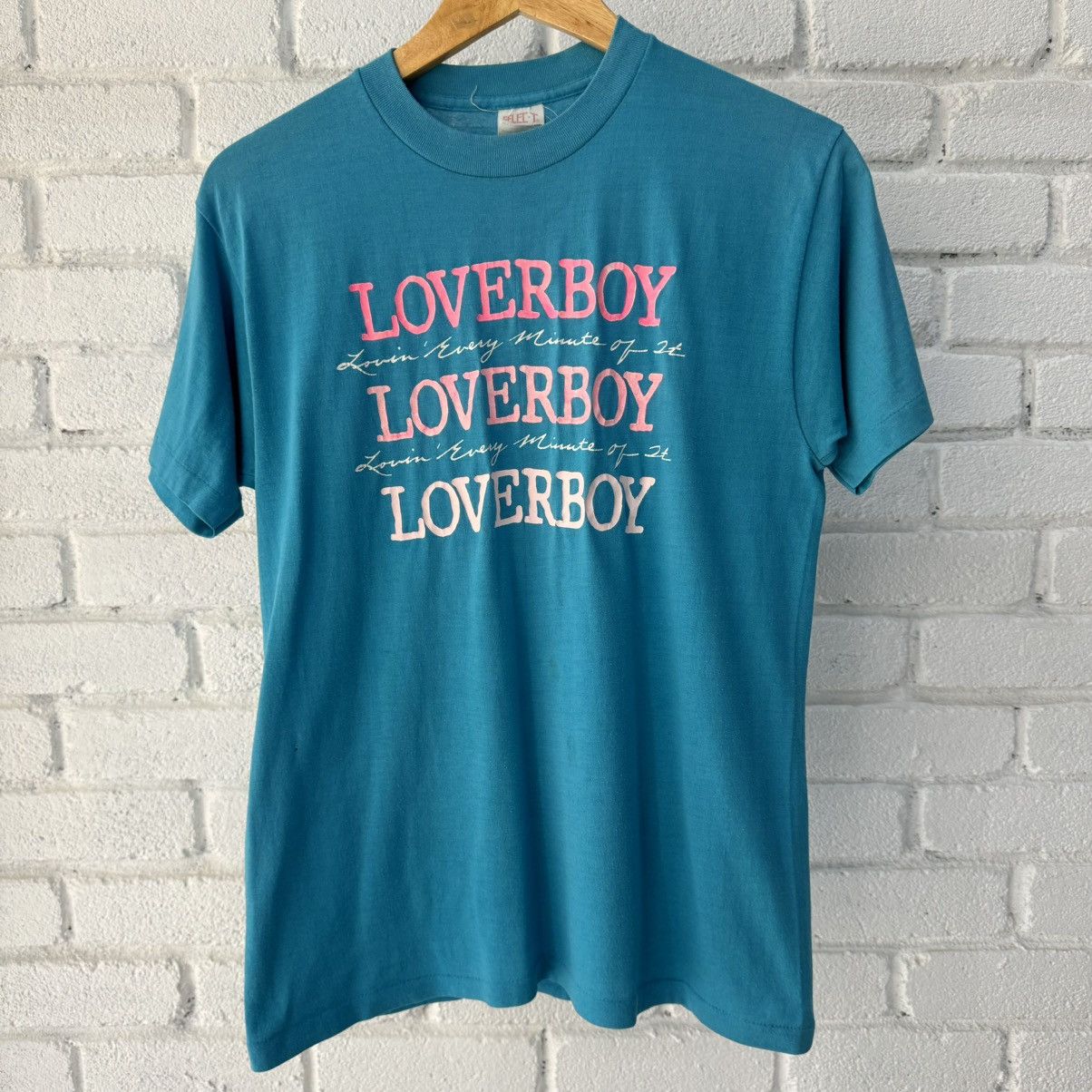Vintage Vintage Lover Boy Tee Size US L / EU 52-54 / 3 - 1 Thumbnail