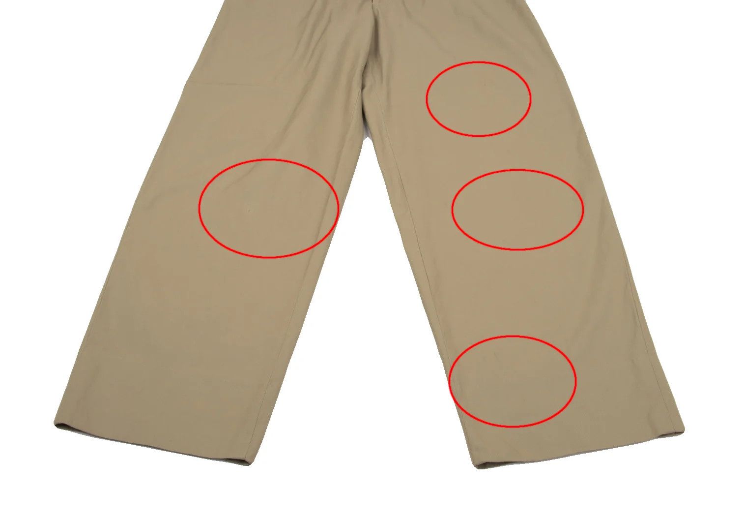 Issey Miyake Cotton Tuck Tapered Pants in Beige, Size L-XL Size US 38 / EU 54 - 5 Thumbnail