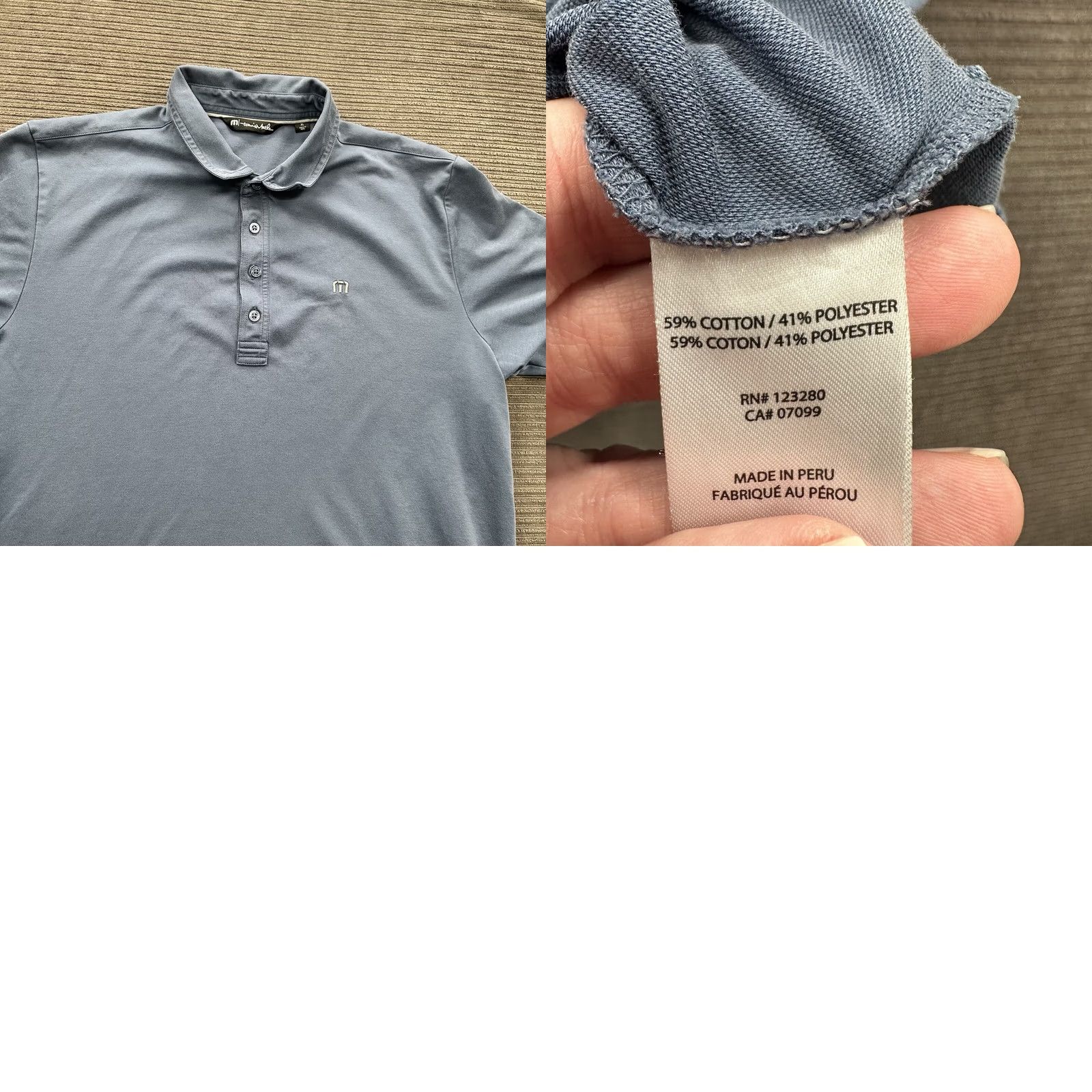 TravisMathew Travis Mathew Polo Shirt Men XL Blue Golf Preppy Golfing Outdoors Casual Shirt Size US XL / EU 56 / 4 - 8 Thumbnail