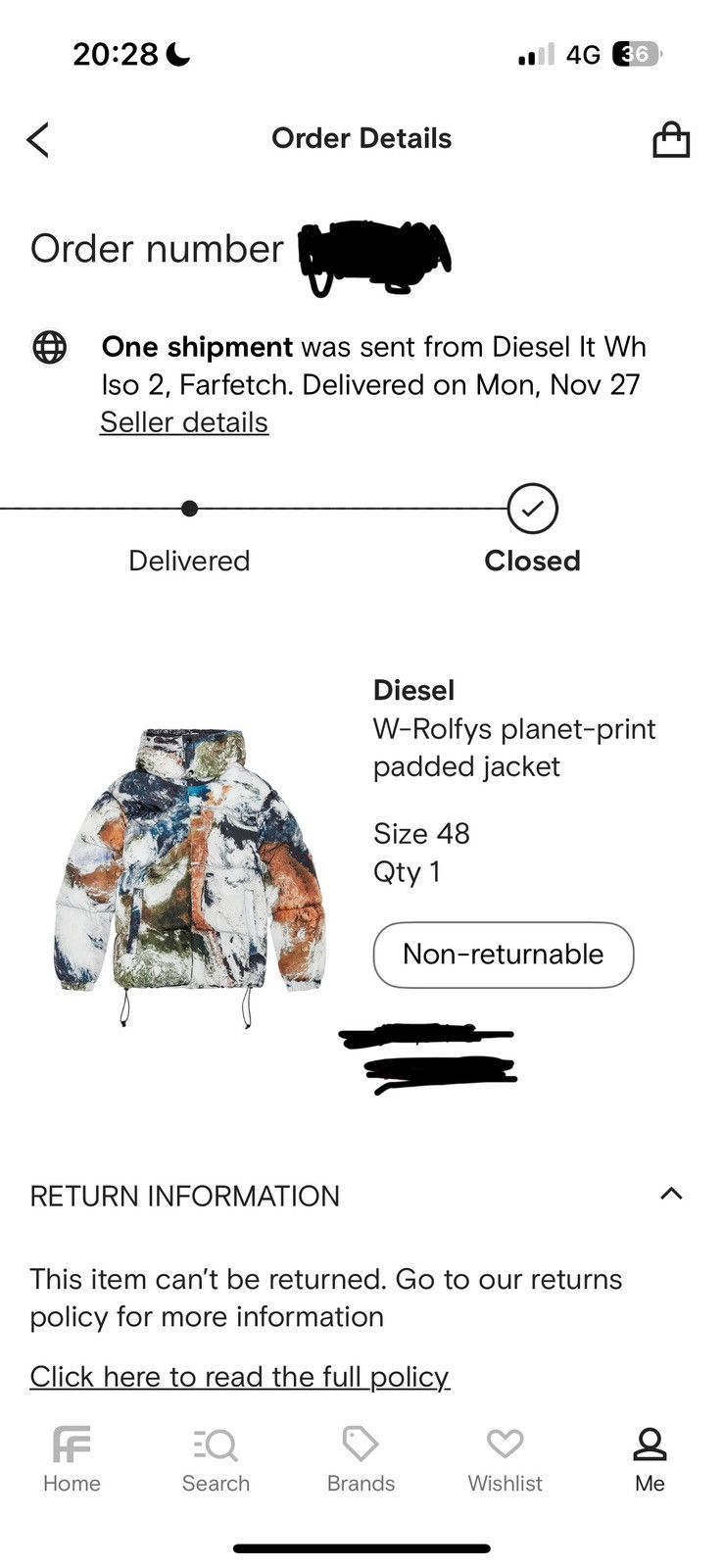 Diesel Diesel rolfys planet print puffer jacket Size US M / EU 48-50 / 2 - 8 Thumbnail