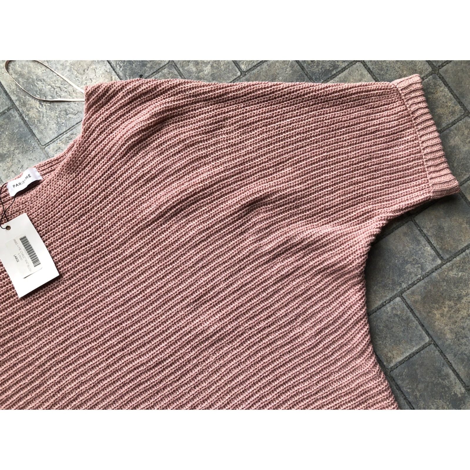 Vintage VINTAGE Paris & Me Sweater Pullover Knit Pink L Ladies Pullover Knit Blush Pink Large NWT MSRP 98 Size L / US 10 / IT 46 - 7 Thumbnail