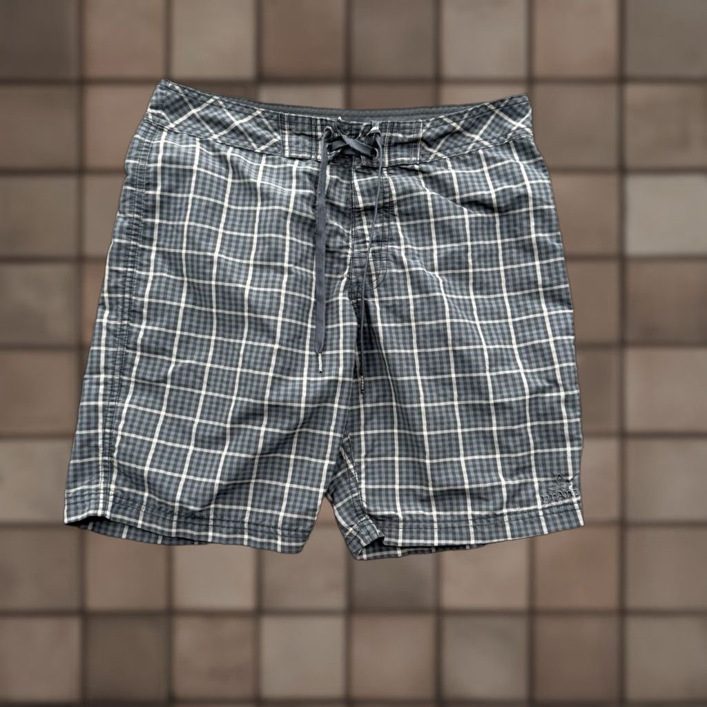 Prana prAna Board Shorts Men 30 Check Nylon Beach Weekend Vacation UPF 50 8' Inseam Multicolor Size US 30 / EU 46 - 1 Thumbnail