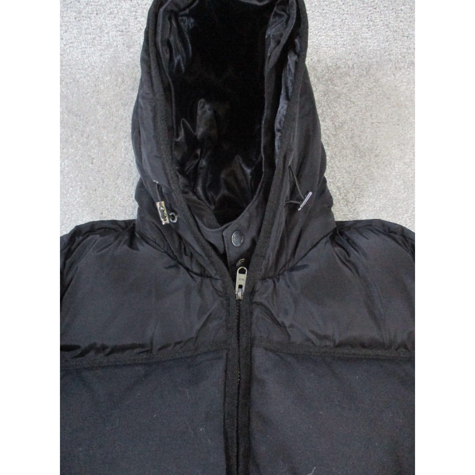 Zara Zara Jacket Mens Medium Black Puffer Insulated Denim Wear Size US M / EU 48-50 / 2 - 2 Thumbnail