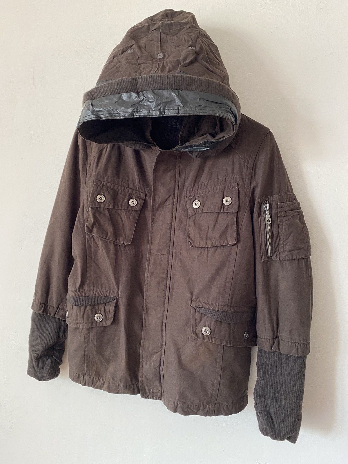 GOSTAR DE FUGA × If Six Was Nine × Von Dutch Von Dutch Multi Pocket Jacket Hooded Bono Style Size US M / EU 48-50 / 2 - 13 Thumbnail