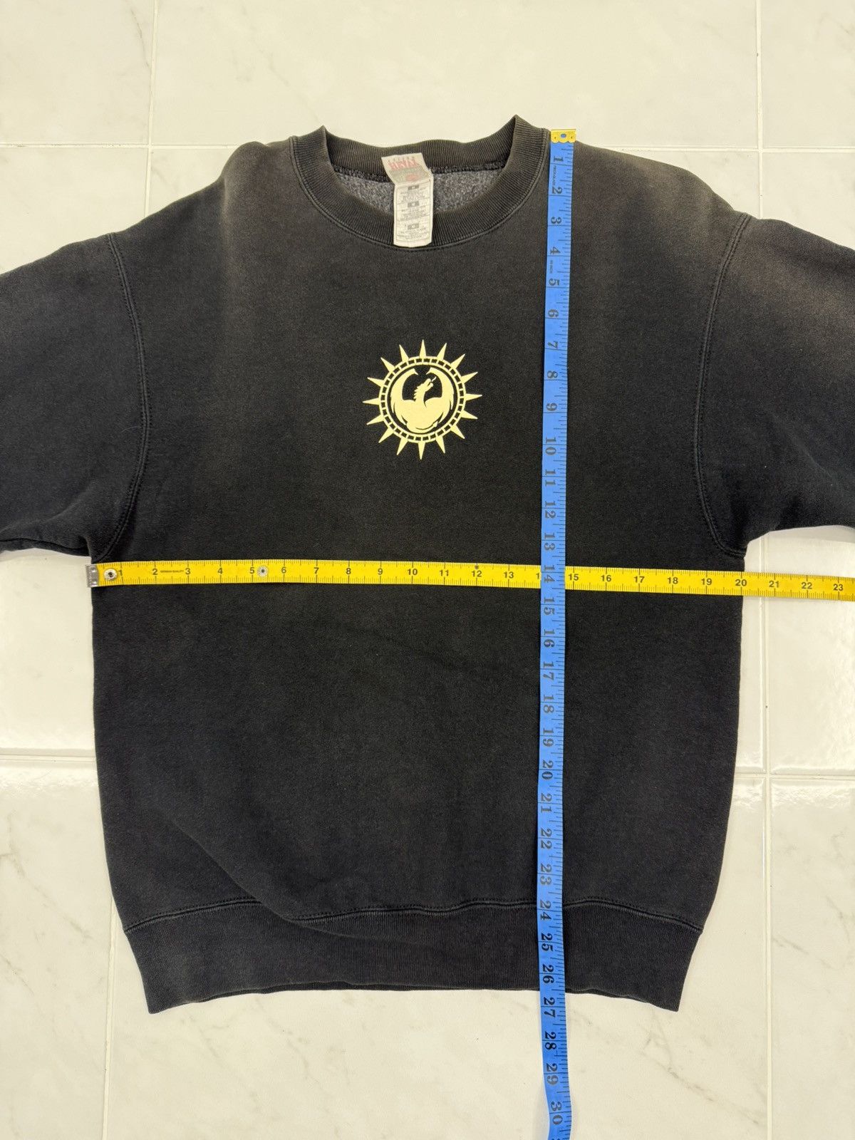 Hook-Ups Vintage 90s DRAGON Skateboard / Powell Peralta Fotl Jumper Size US M / EU 48-50 / 2 - 13 Thumbnail
