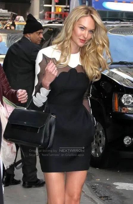 Valentino Valentino Classic black and white wool and silk dress Size M / US 6-8 / IT 42-44 - 1 Thumbnail