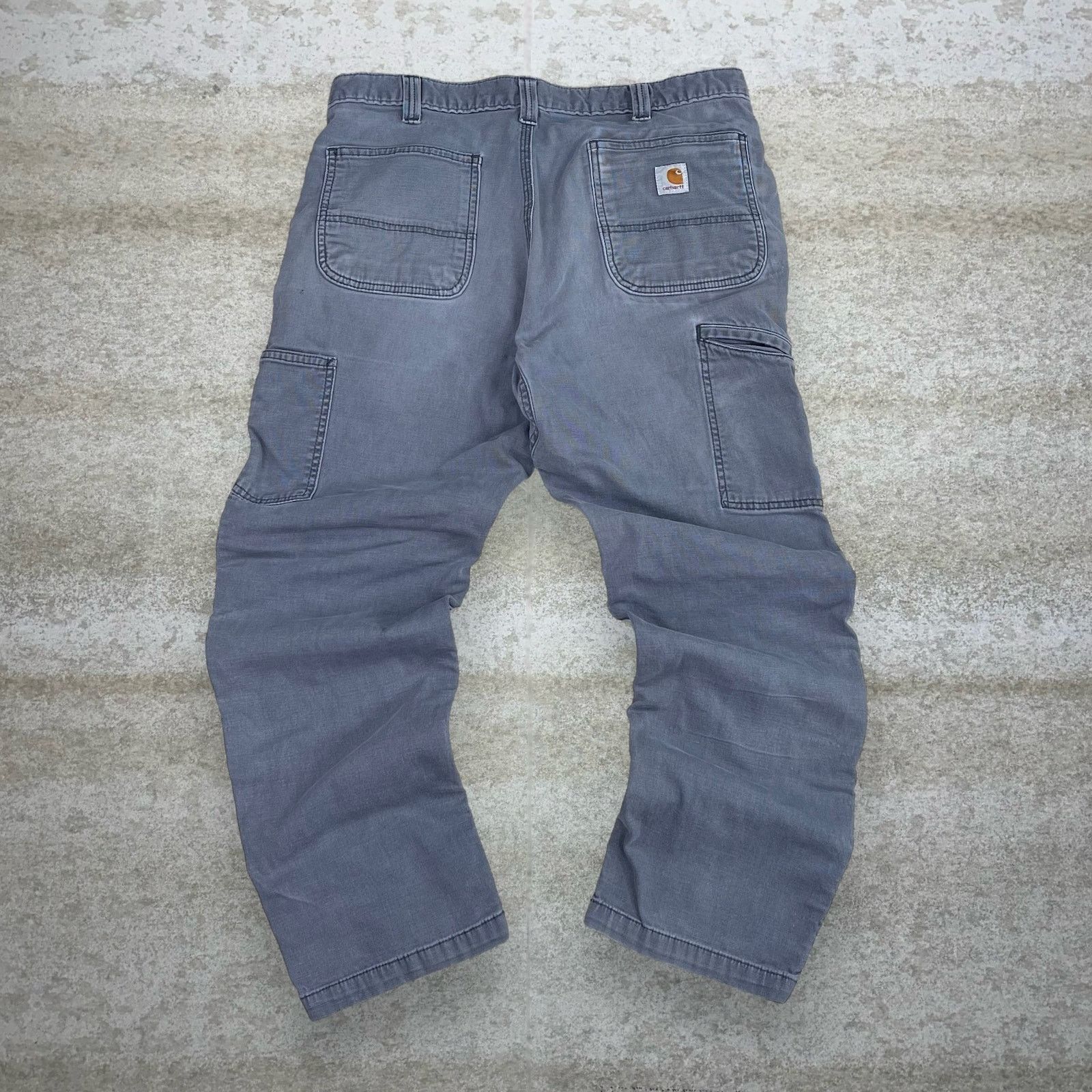 Carhartt WIP Double Knee Pant Grey | BSTN Store