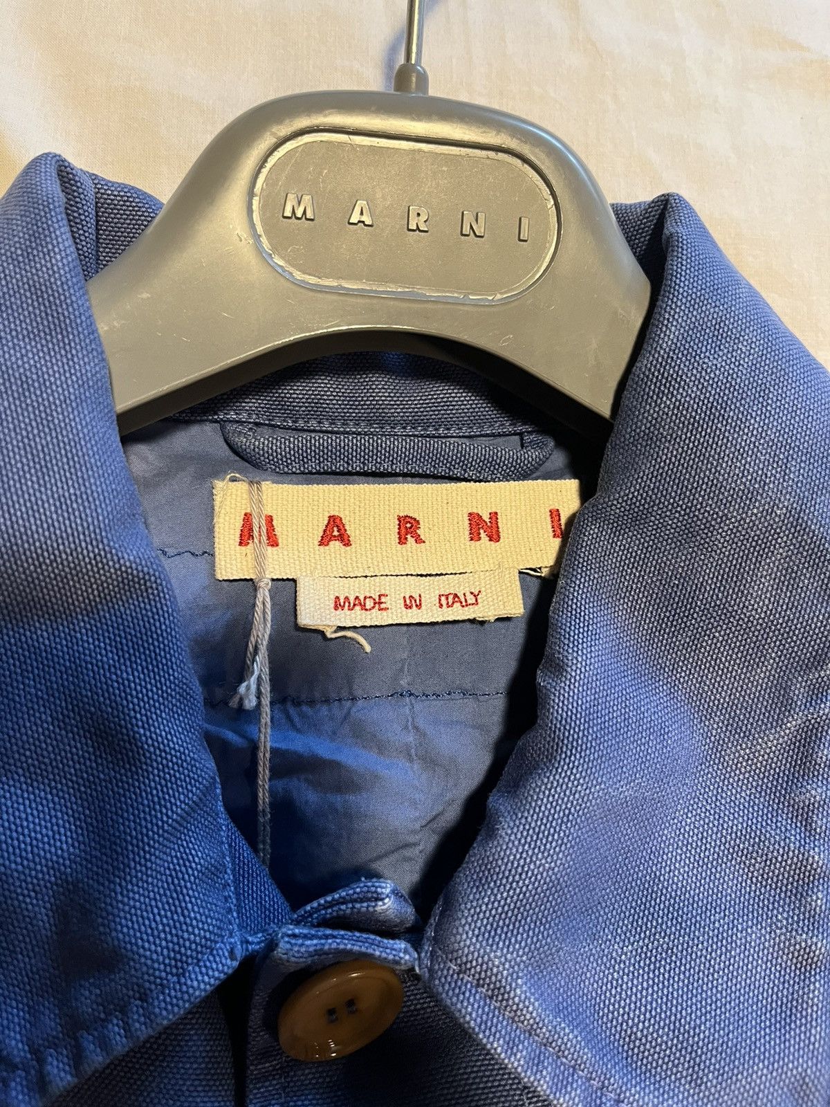 Marni Marni blue heavy denim jacket. Size US M / EU 48-50 / 2 - 7 Thumbnail