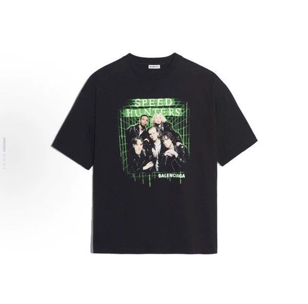 Balenciaga Balenciaga Hot Item Speed Logo Portrait Short-Sleeve T-Shi Size US M / EU 48-50 / 2 - 6 Thumbnail