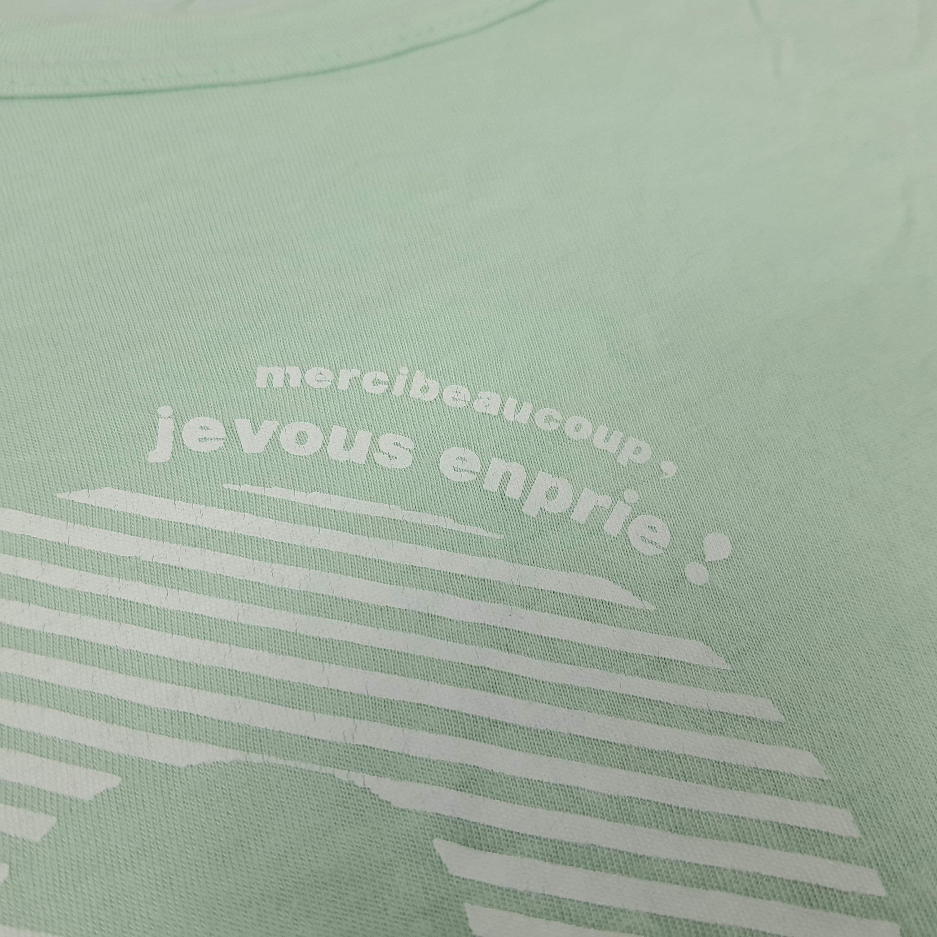 Issey Miyake × Japanese Brand × mercibeaucoup Vintage Mercibeaucoup Jevous Enorie by Issey Miyake T-shirt Size M / US 6-8 / IT 42-44 - 2 Thumbnail