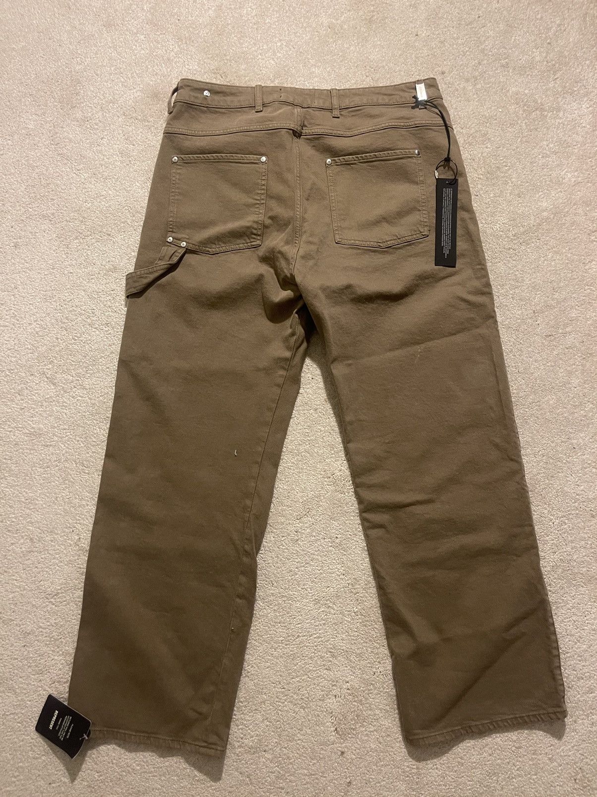 Represent Clo. Represent Clo. R3C Carpenter Denim Pants Size US 36 / EU 52 - 2 Thumbnail