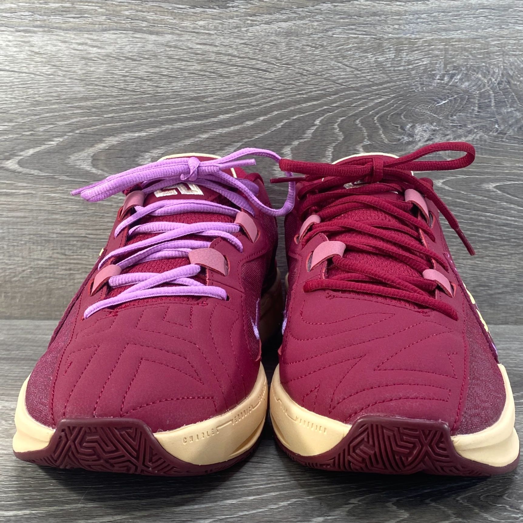 Nike Nike Zoom Freak 5 Alphabet Bros Low Top Sneakers Mens DX4985-600 NEW Maroon Red 9.5 Athletic Basketball Shoes 2023 Size US M / EU 48-50 / 2 - 4 Thumbnail