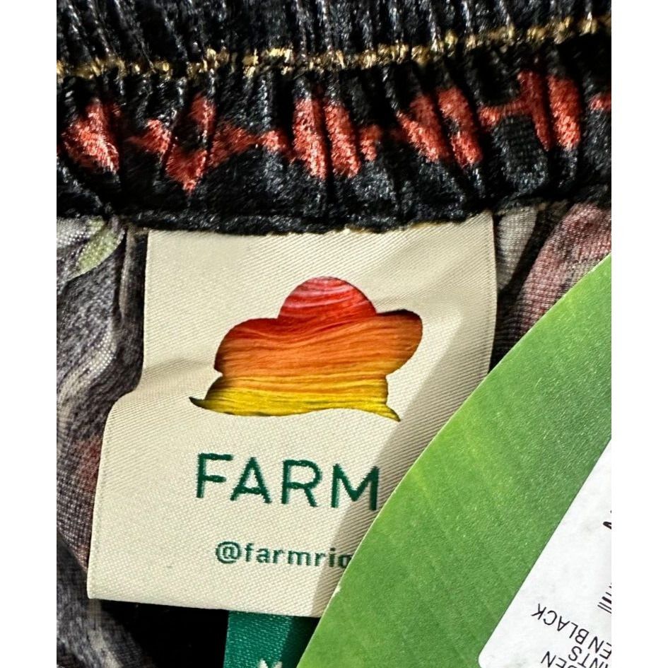 Farm Rio Farm Rio Macaws Garden Black Pants Size S NWT MSPR 230 Size 28" / US 6 / IT 42 - 3 Thumbnail