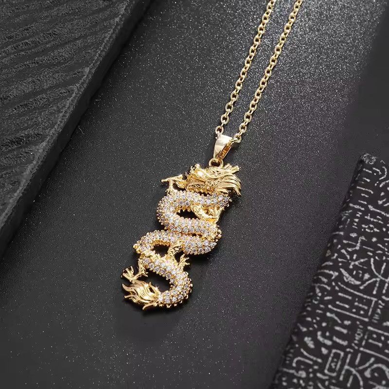 Japanese Brand Dragon Streetwear Necklace Chain Size ONE SIZE - 5 Thumbnail