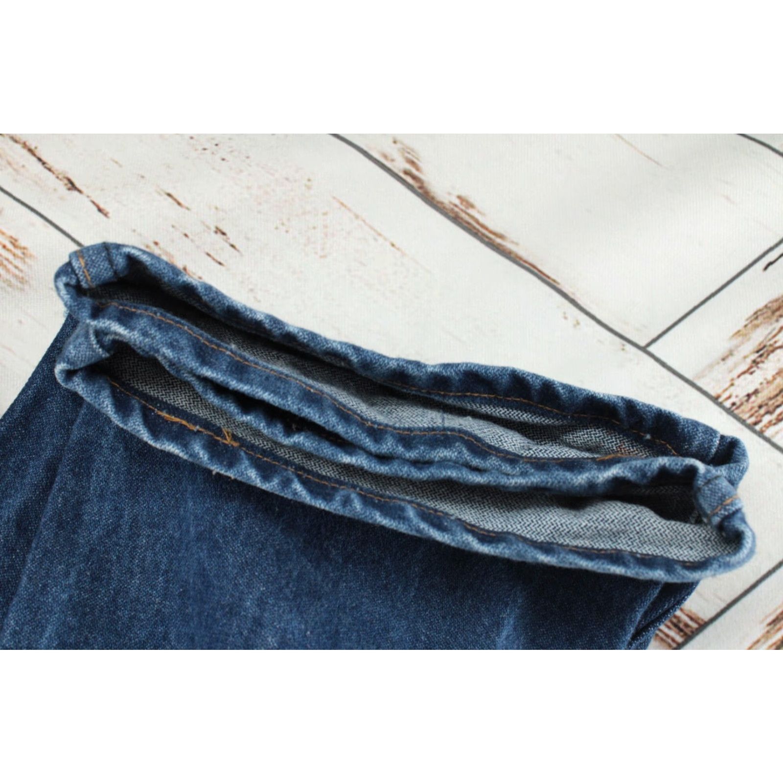 Wrangler Wrangler FR Jeans Mens 42X34 Flame Resistant Pants HRC2 Relaxed Fit Work Wear Denim Blue 5-Pocket Safety Workwear Mens Jeans FR31MWZ Size US 42 / EU 58 - 6 Thumbnail