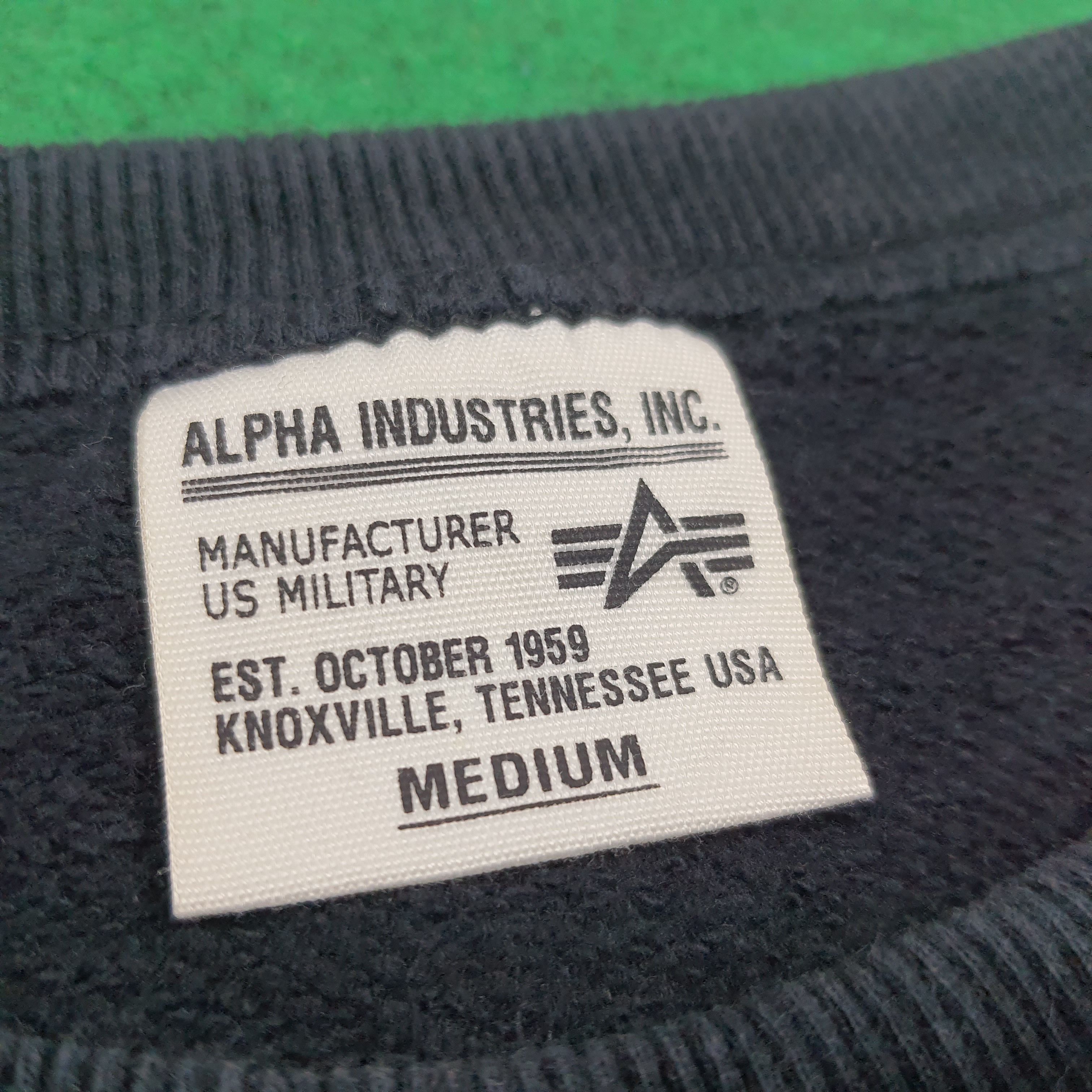 Alpha Industries Vintage Alpha Industries Pocket Custom Logo C289N16 Size US M / EU 48-50 / 2 - 8 Thumbnail