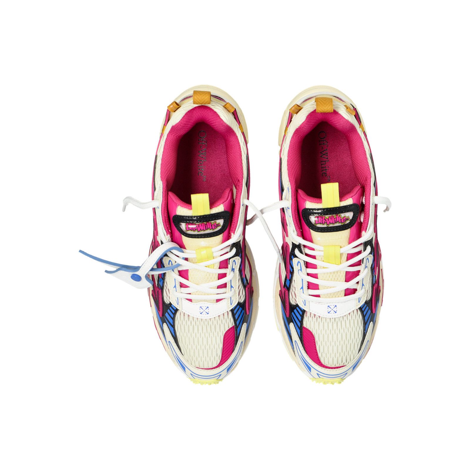 Off-White OFF-WHITE OW Be Right Back Mesh Multicolour Sneakers New & A Size US 6 / IT 36 - 4 Thumbnail