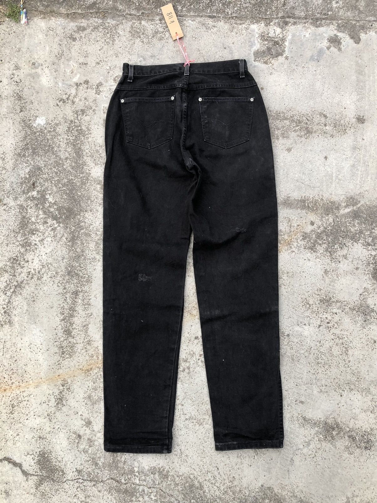 Harley Davidson VINTAGE HARLEY DAVIDSON DISTRESSED DENIM Size US 29 - 8 Thumbnail