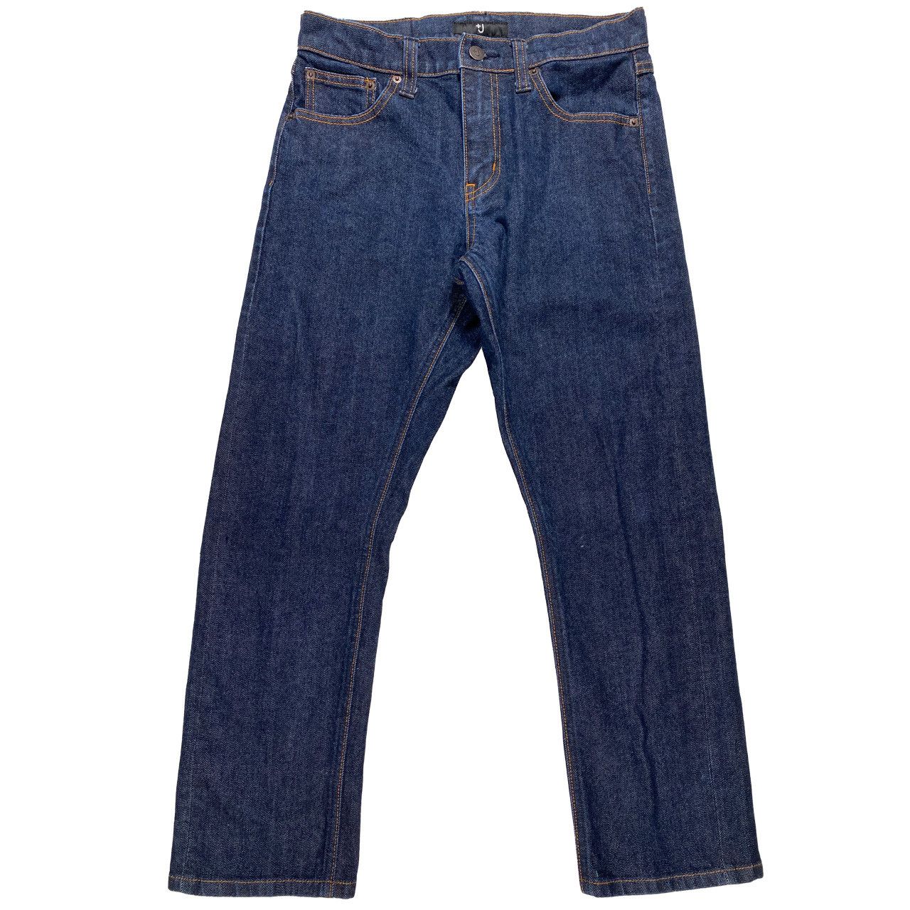 Jil Sander × Uniqlo Jil Sander x Uniqlo +J Slim Cropped Selvedge Jeans 28x24.5 Size US 28 / EU 44 - 1 Thumbnail