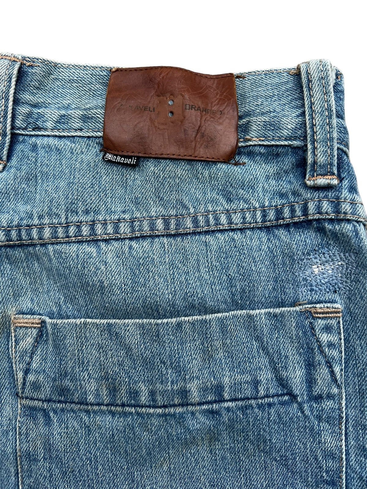 Japanese Brand Japanese Brand Patchwork Baggy Wide Pants 31x32 Size US 31 - 9 Thumbnail