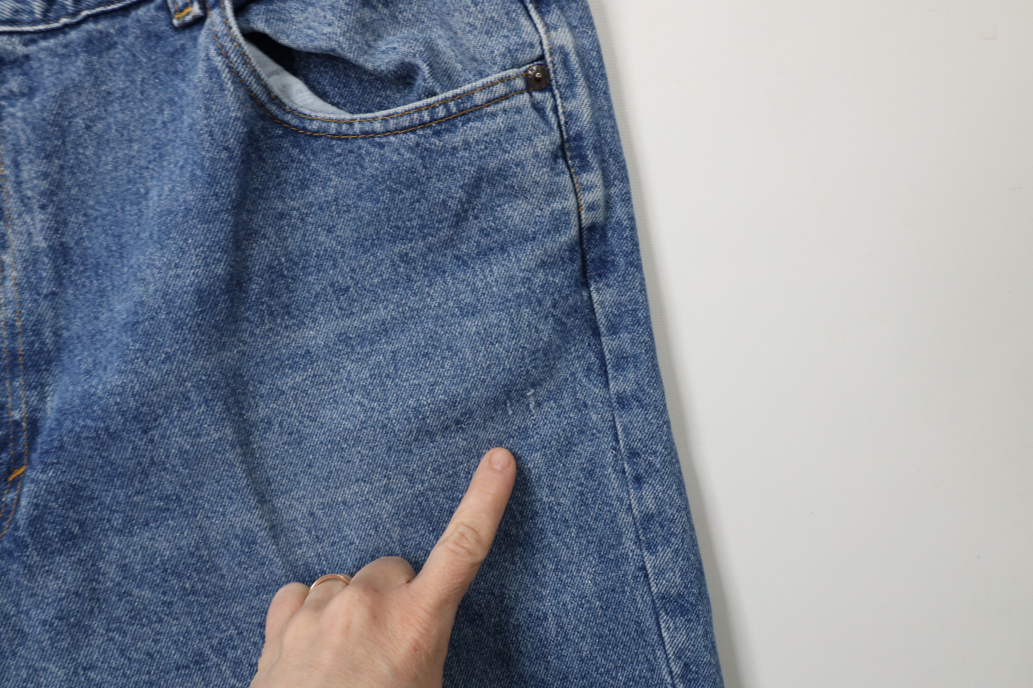Gap × Vintage Vintage 90s Gap Tapered Leg Easy Relaxed Fit Denim Jeans USA Size US 40 / EU 56 - 5 Thumbnail