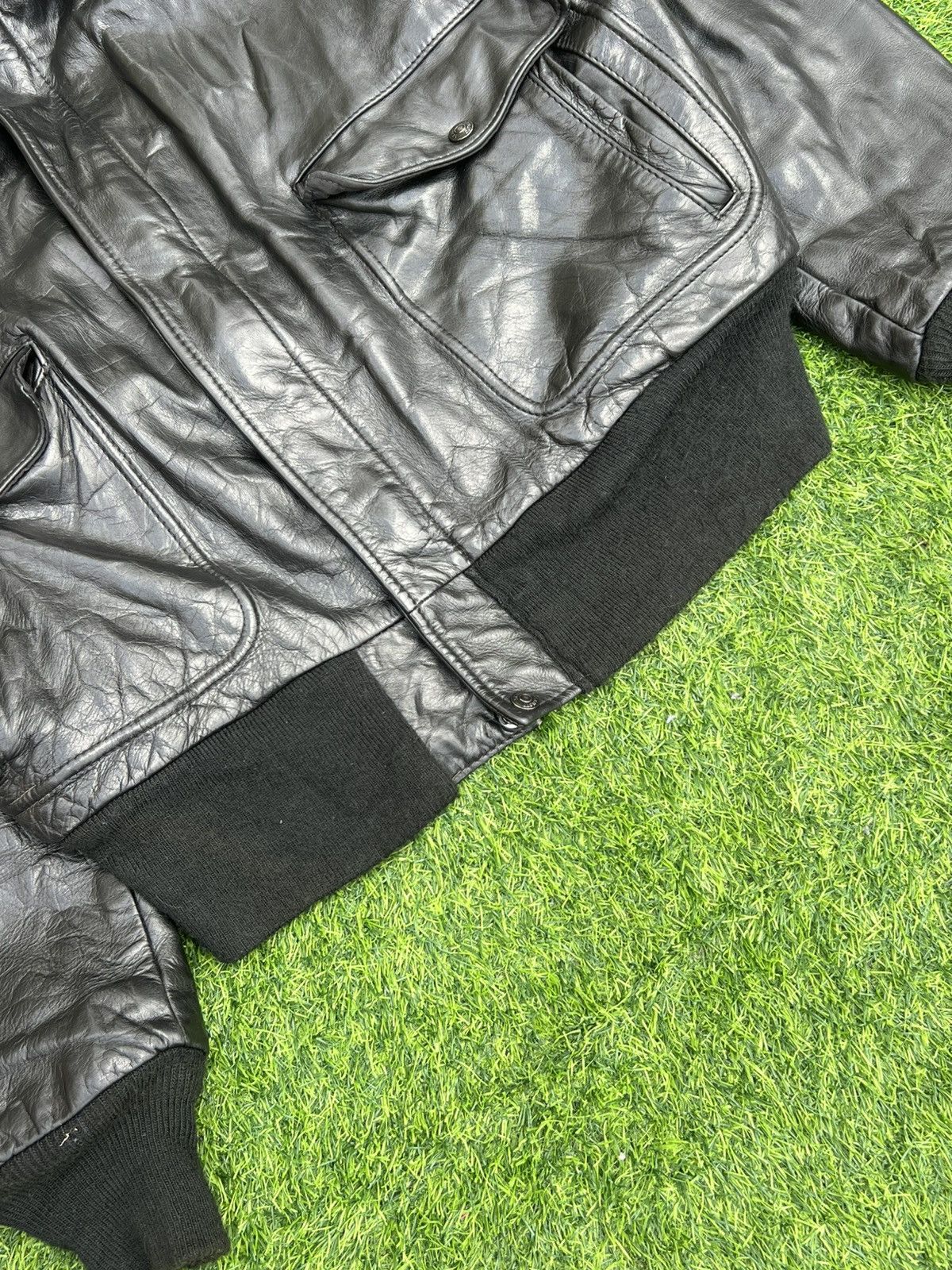 Schott VINTAGE SCHOTT NYC 184SM NAKED COWHIDE A-2 FLIGHT JACKET- M Size US M / EU 48-50 / 2 - 4 Thumbnail