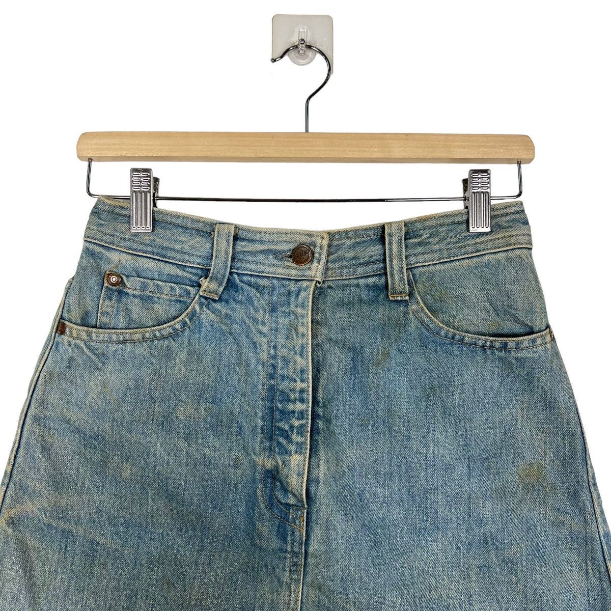 Hai Sporting Gear 🔥 HAI ISSEY MIYAKE DENIM SKIRTS Size 26" / US 2 / IT 38 - 3 Thumbnail