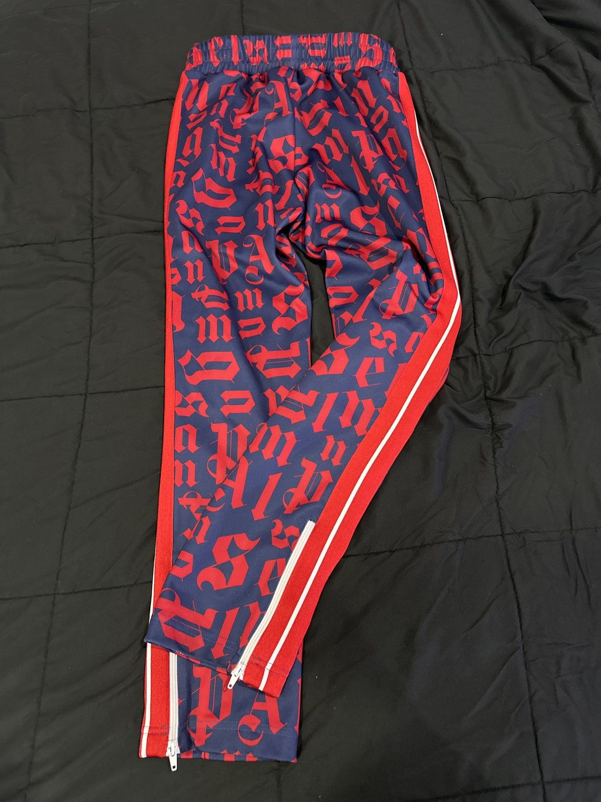 Palm Angels Palm Angels Monogram Track Pants Size US 31 - 4 Thumbnail