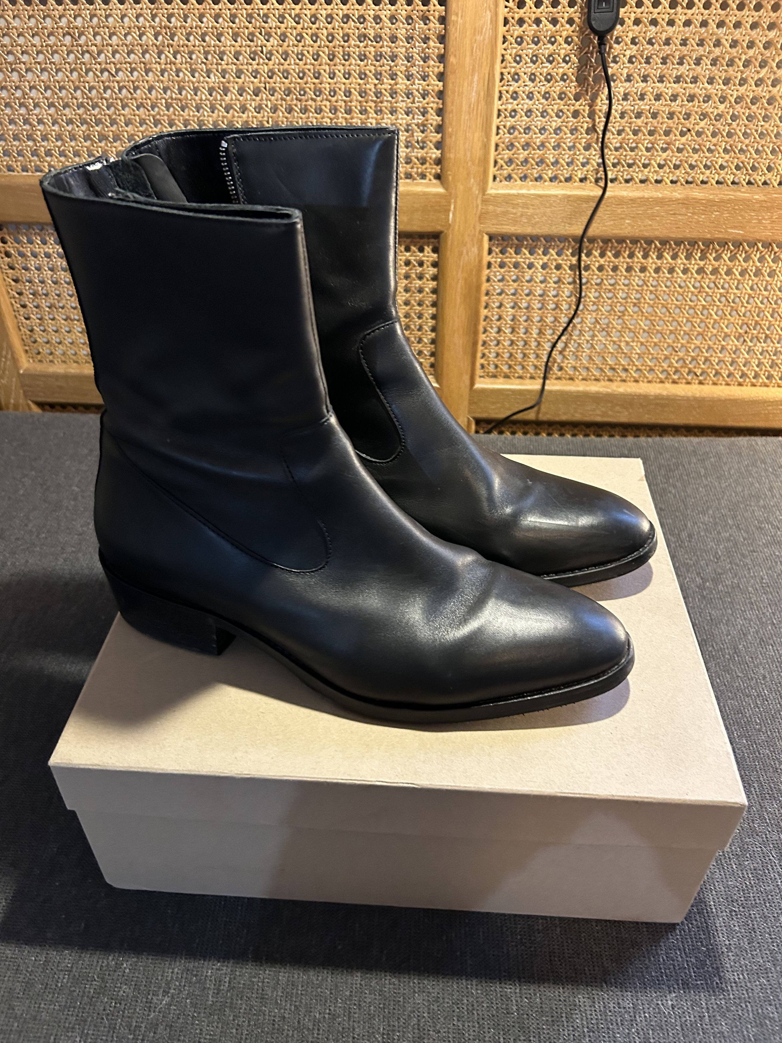 image of Tiger Of Sweden Black Berling Boots, Men's (Size 12)