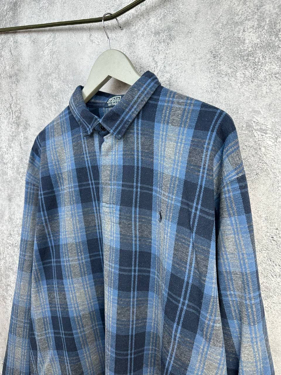 Polo Ralph Lauren Polo Ralph Lauren Vintage Tartan Plaid Hong Kong Polo Jumper Size US L / EU 52-54 / 3 - 5 Thumbnail