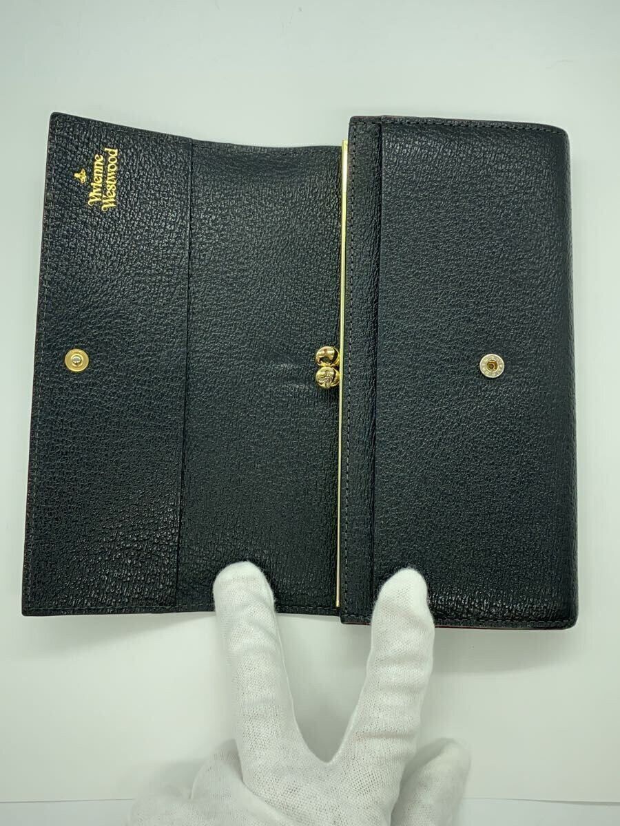 Vivienne Westwood Vivienne Westwood Plain Long Wallet Black Size ONE SIZE - 4 Thumbnail