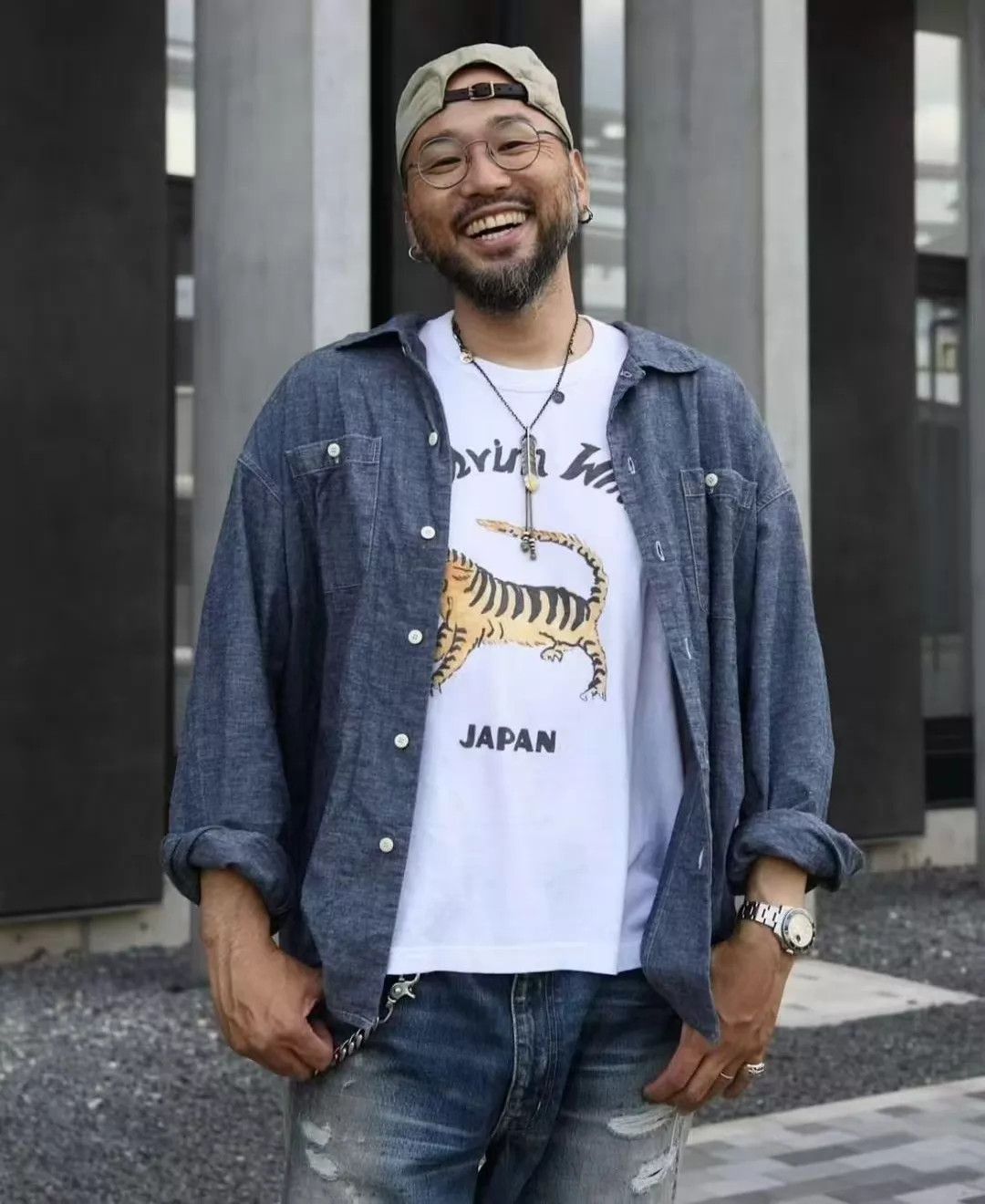 Visvim VISVIM 24SS TORA TEE S/S White2 3 hand-printed pre-washed Size US L / EU 52-54 / 3 - 4 Thumbnail