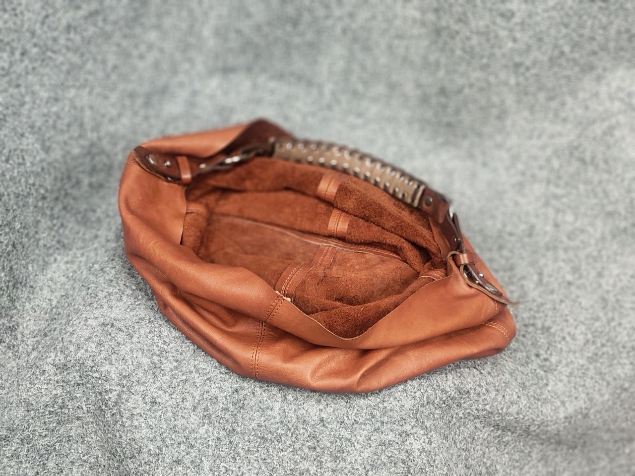 Genuine Leather Maurizio Taiuti Italy Design leather Shoulder Shopper bag Size ONE SIZE - 17 Thumbnail