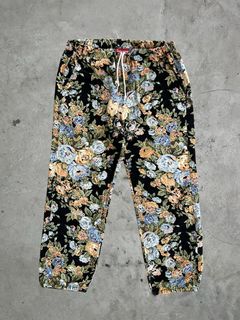 Supreme Floral Pants | Grailed