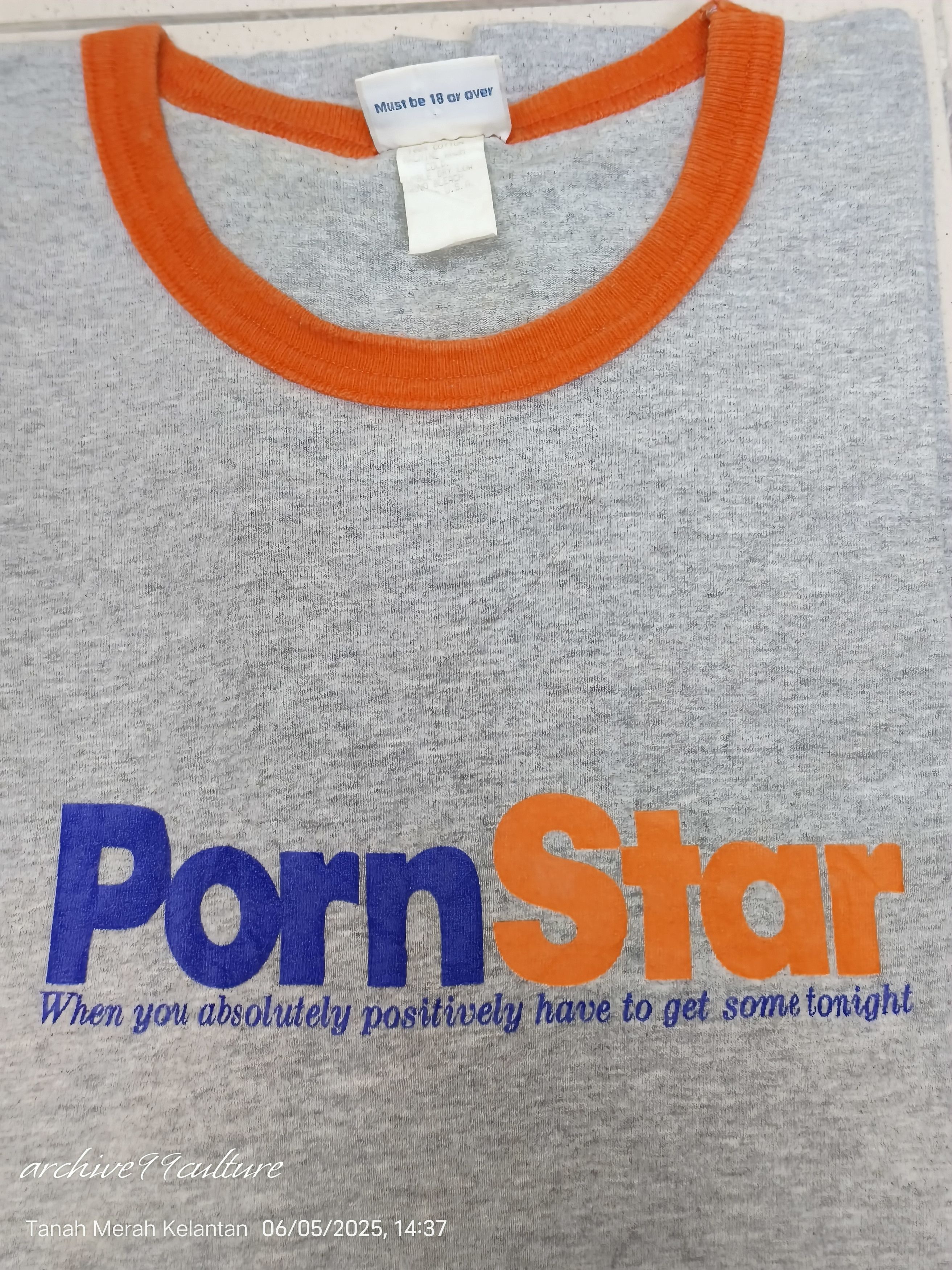Vintage Vintage 90s PornStar USA Promo Rare Satire skate punk Size US L / EU 52-54 / 3 - 7 Thumbnail