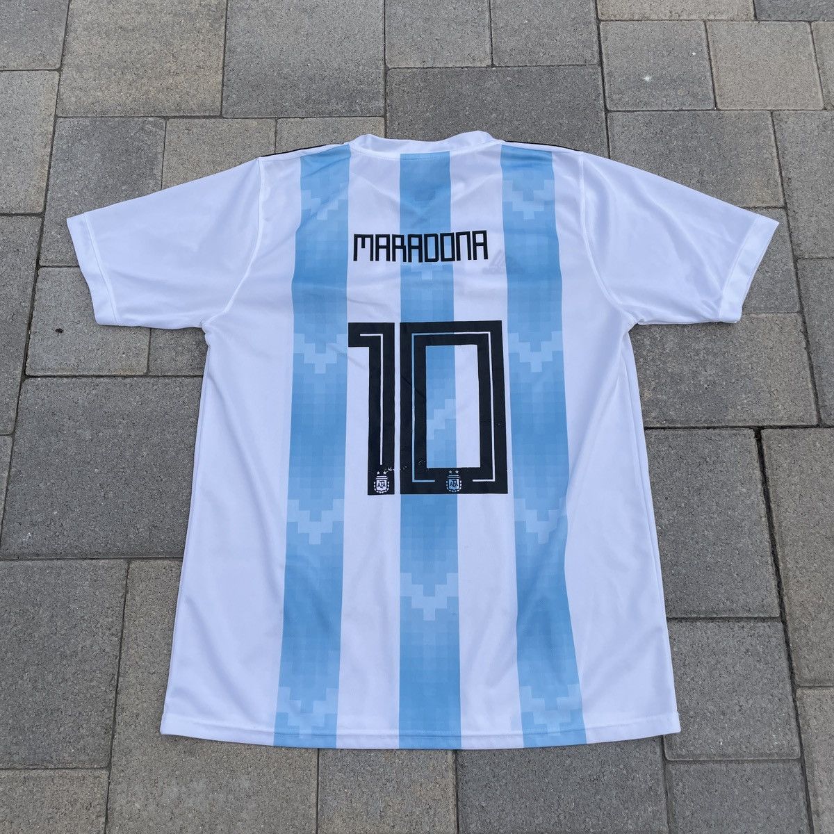 Adidas Maradona Adidas World Cup Argentina Jersey Size US XXL / EU 58 / 5 - 4 Thumbnail
