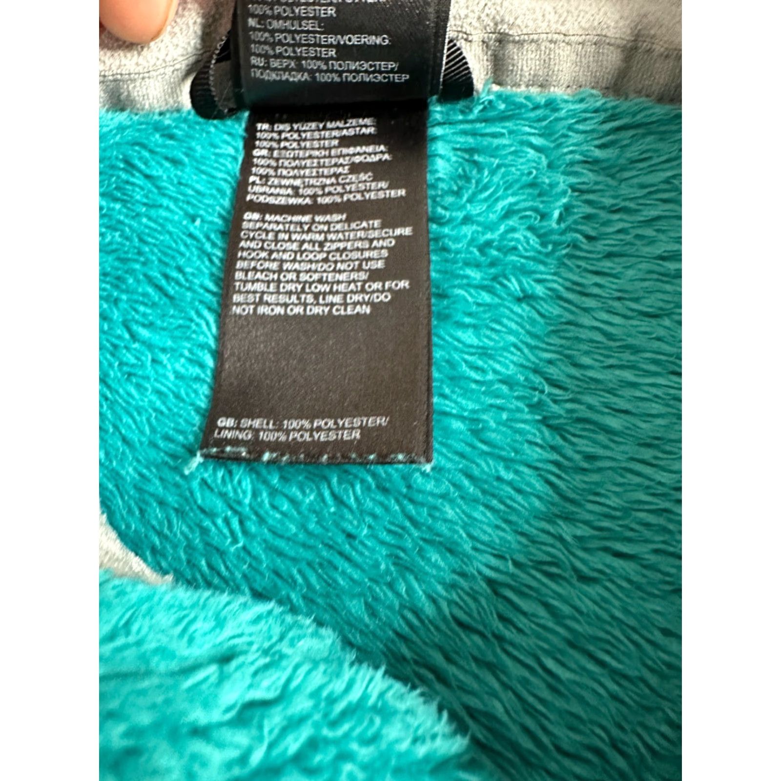 The North Face VINTAGE The North Face Jacket Womens S Teal High Pile Osito Fleece Coat Ladies FLaw Size S / US 4 / IT 40 - 7 Thumbnail