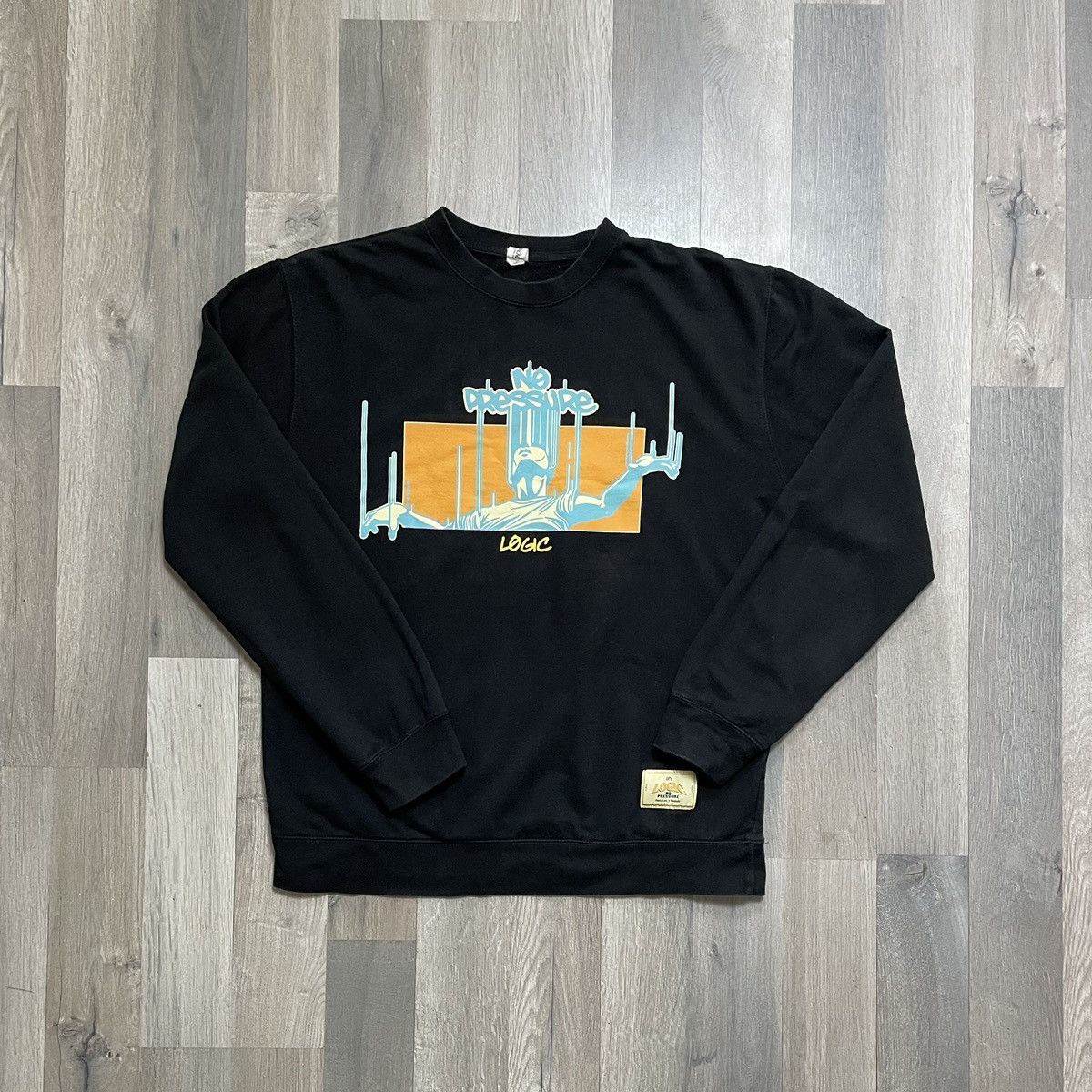 Independent Trading Co. Logic- No Pressure Album Promo Sweatshirt Size US L / EU 52-54 / 3 - 1 Thumbnail