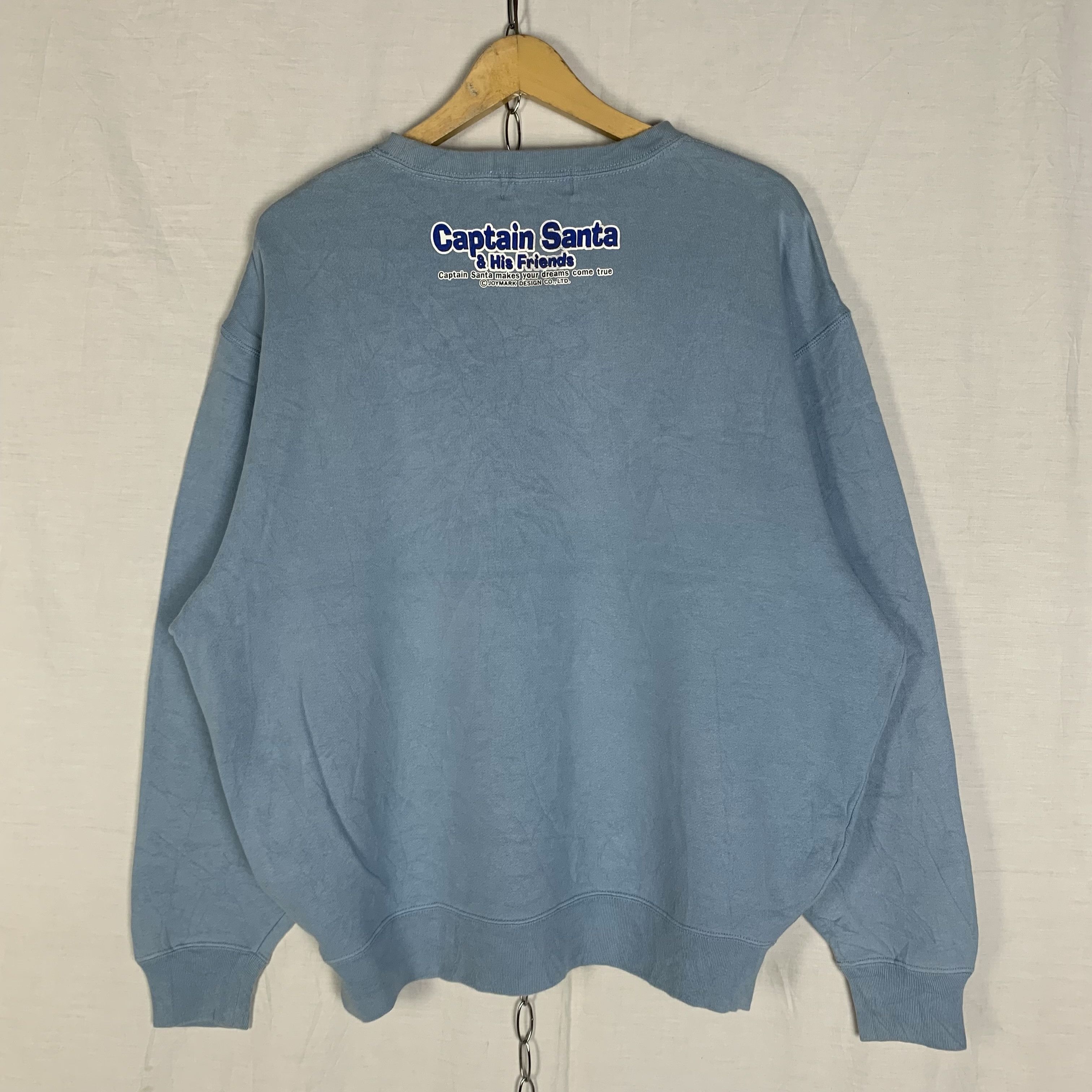 Cartoon Network Vintage Captain Santa Sweatshirt Crewneck Size US L / EU 52-54 / 3 - 3 Thumbnail
