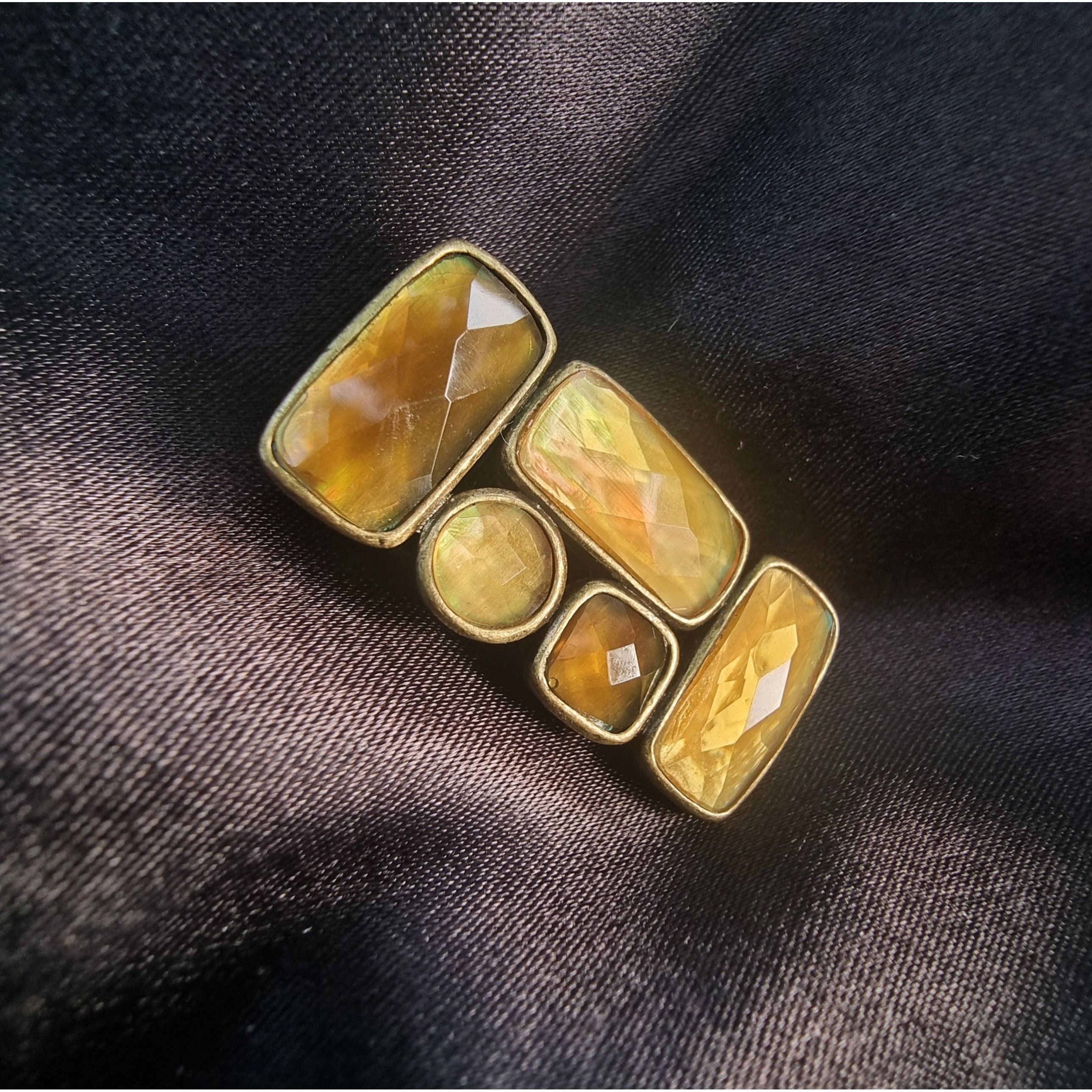 Vintage Lia Sophia Vintage Jewelry Amber Tone Pendant Size ONE SIZE - 4 Thumbnail