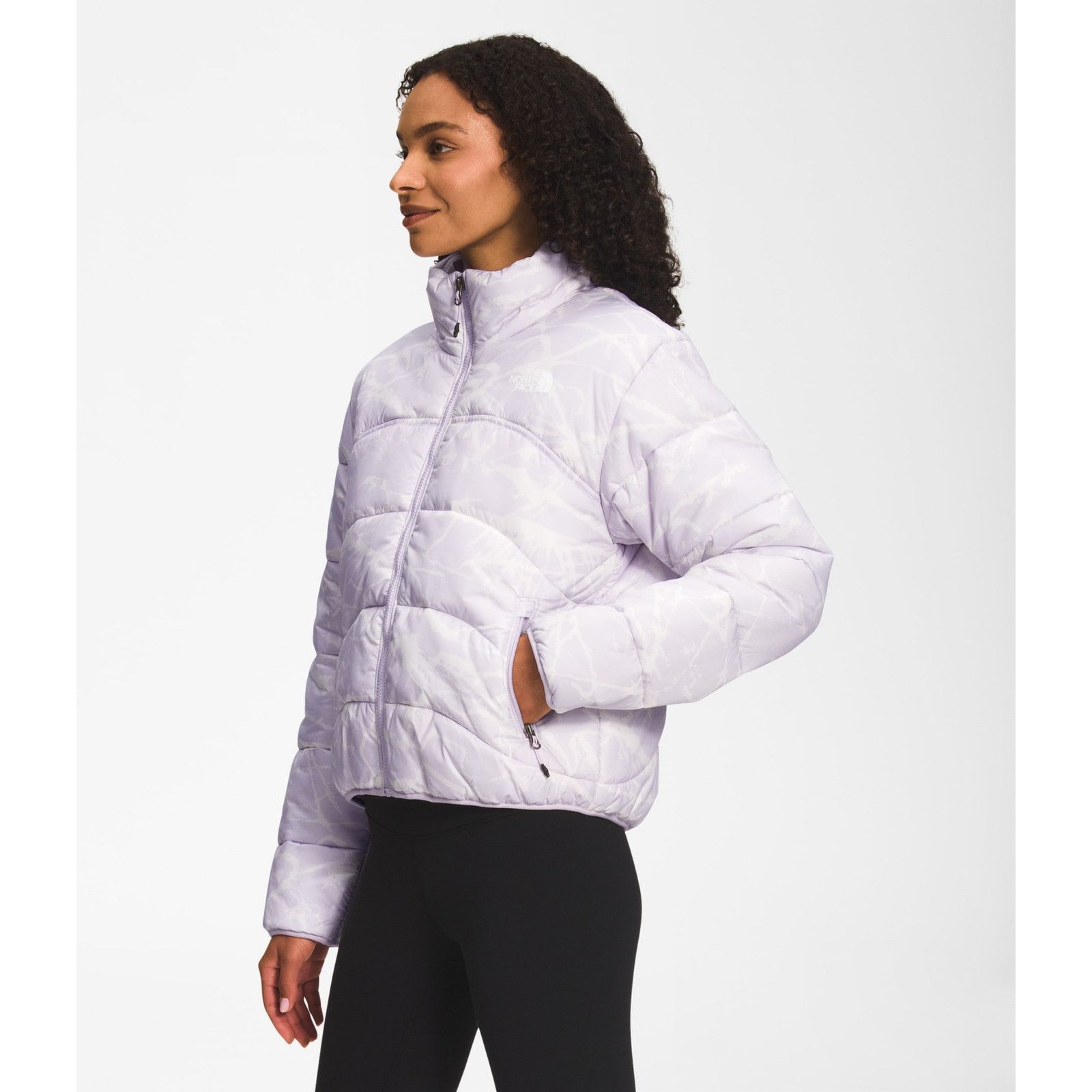 The North Face The North Face TNF 2000 Puffer Lavender Print Jacket Women's Size L / US 10 / IT 46 - 3 Thumbnail