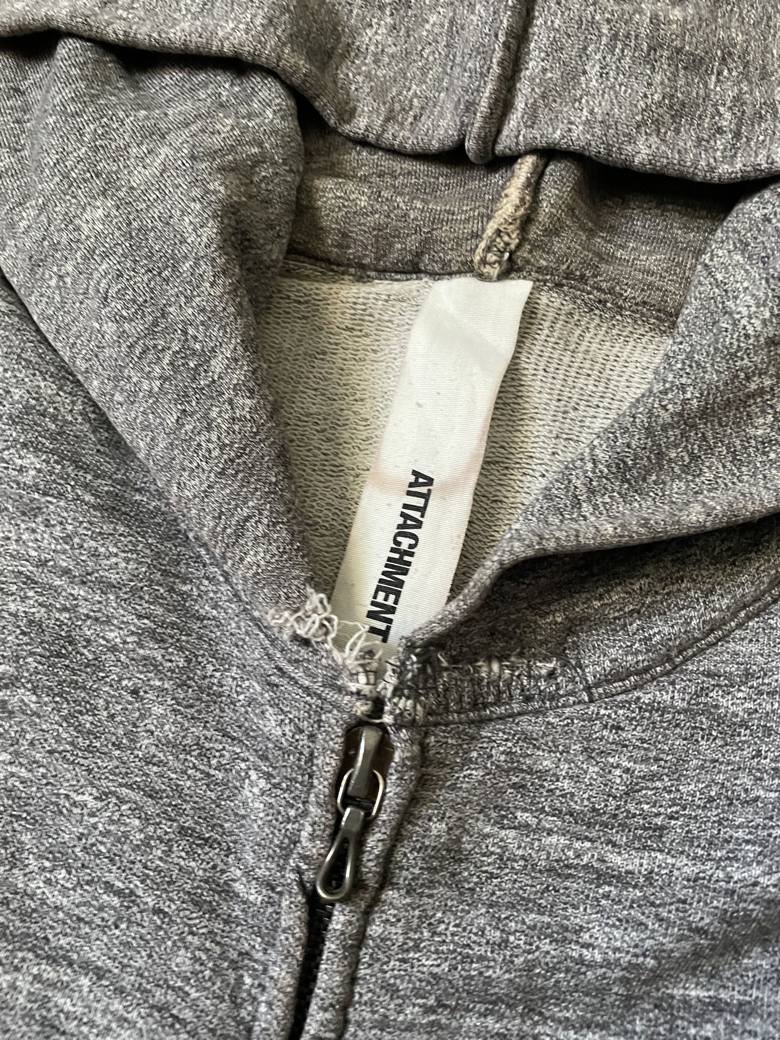 Attachment Attachment - Kazuyuki Kumagai Distresses Zip Up Hoodie Size US M / EU 48-50 / 2 - 4 Thumbnail