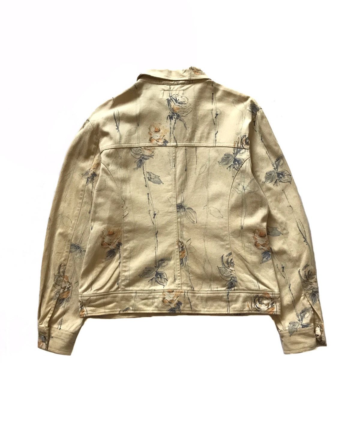 Aigner × Etienne Aigner AIGNER TRUCKER JACKET FLOWER FULLPRINT Size S / US 4 / IT 40 - 3 Thumbnail