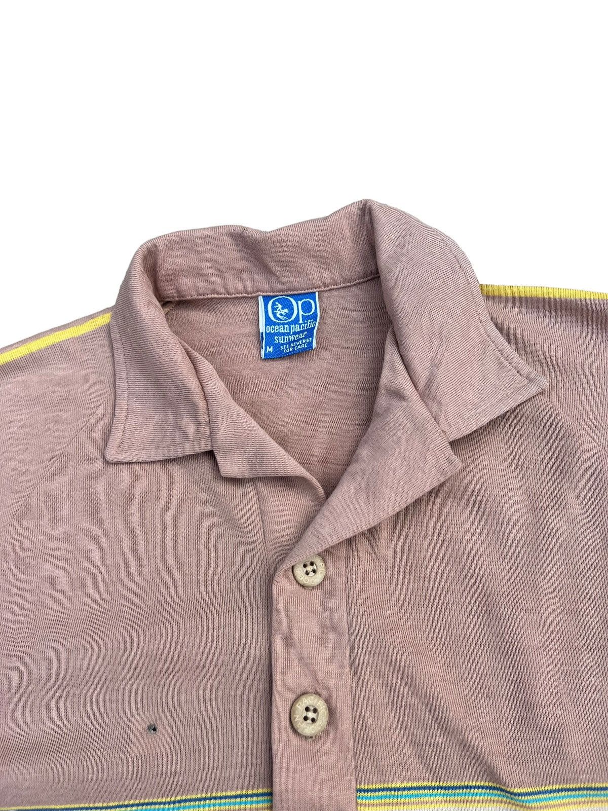 Ocean Pacific Vintage 80s Ocean Pacific Sun Wear Polo Shirt Size US M / EU 48-50 / 2 - 4 Thumbnail