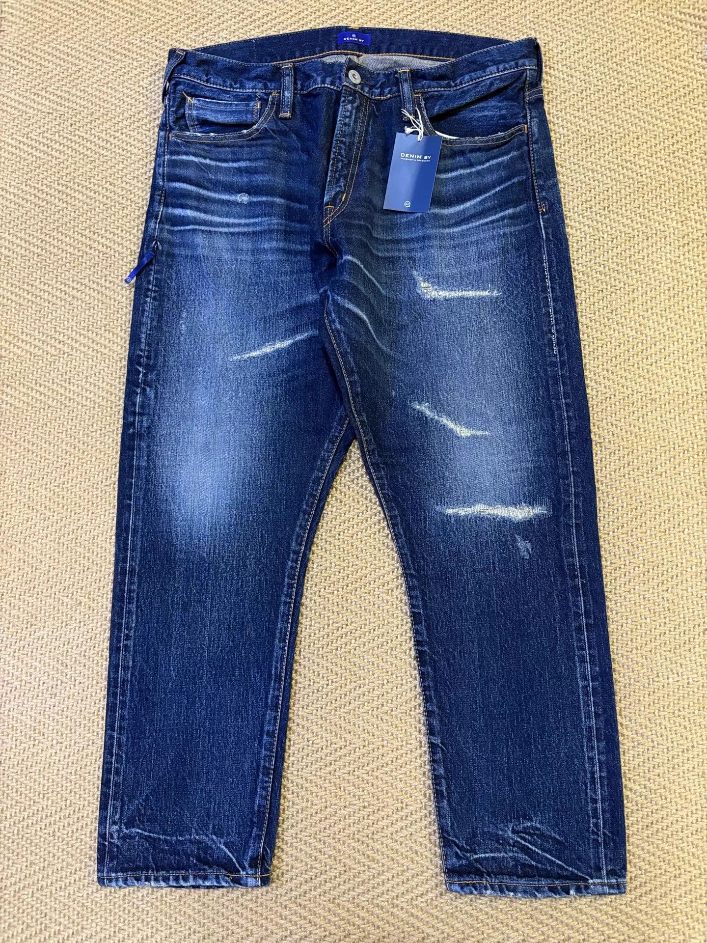 Vanquish VANQUISH & FRAGMENT Lightning Washed Cut 9-Jeans W36 Size US 36 / EU 52 - 1 Thumbnail