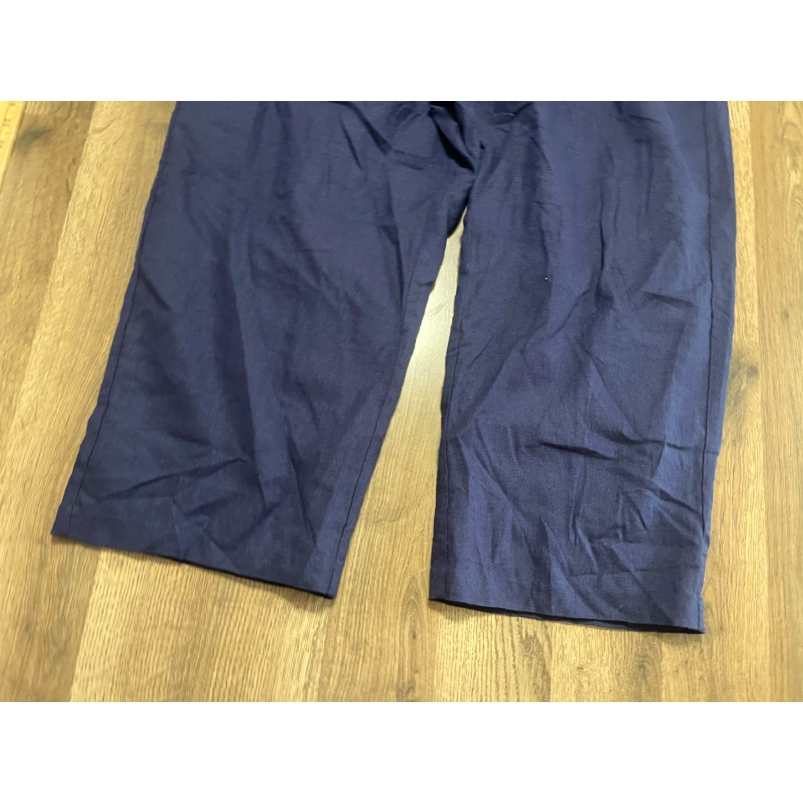 Vintage Jessica London Pants Women's Plus Size 16W Blue Capri Size 38" / US 16 / IT 52 - 3 Thumbnail