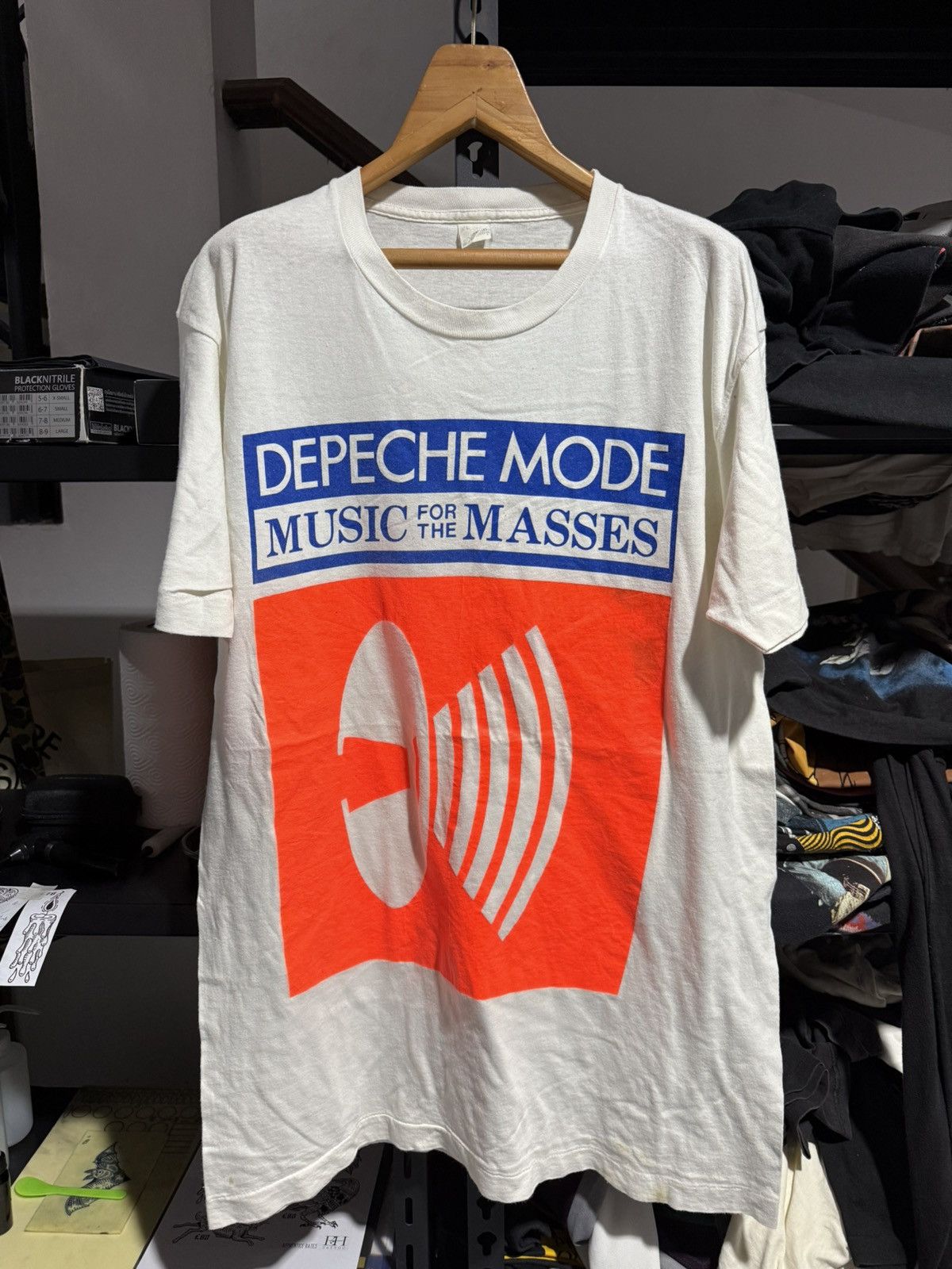 Band Tees VINTAGE 90S DEPECHE MODE T-SHIRT Size US XL / EU 56 / 4 - 1 Thumbnail